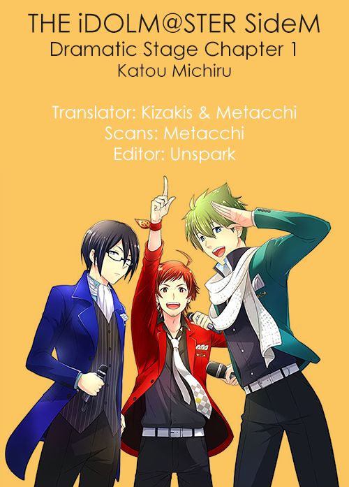 Idolm@ster Side M - Dramatic Stage Chapter 1 page 1 - Chapter 1 : Stage 01 - Come! To 315 Productions!