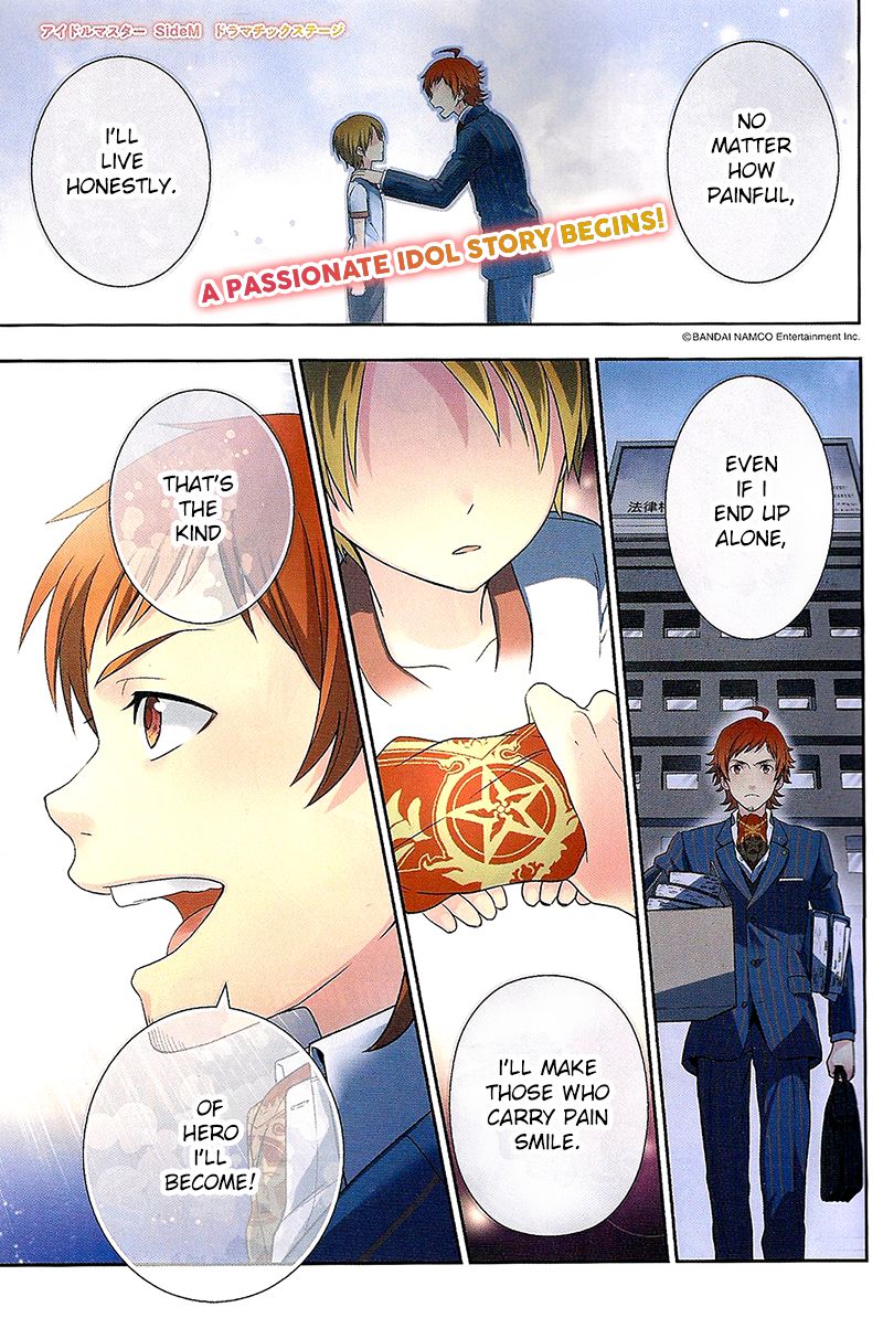 Idolm@ster Side M - Dramatic Stage Chapter 1 page 2 - Chapter 1 : Stage 01 - Come! To 315 Productions!