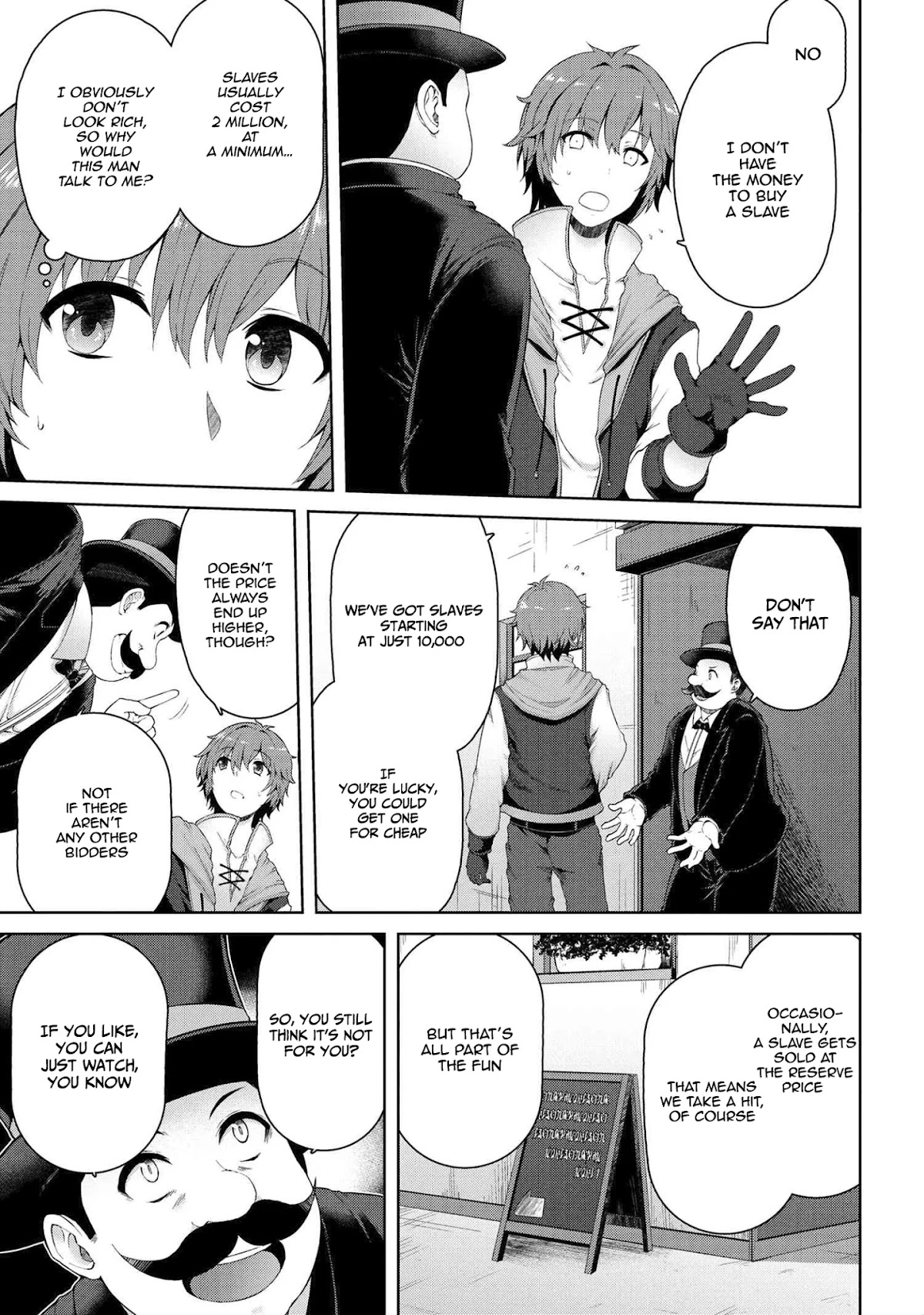 Ie ga Moete Jinsei Dou Demo Yoku Natta kara, Nokotta Nakenashi no Kin de Dark Elf no Dorei o Katta Chapter 1 page 12 - Chapter 1: Dark Elf Slave (1)