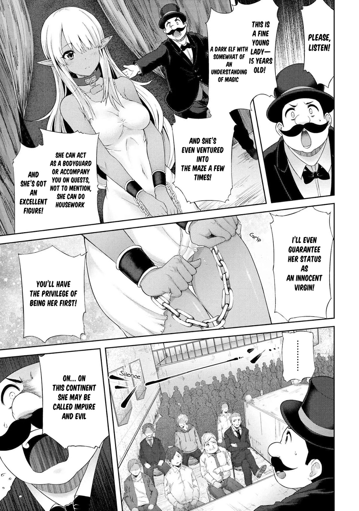 Ie ga Moete Jinsei Dou Demo Yoku Natta kara, Nokotta Nakenashi no Kin de Dark Elf no Dorei o Katta Chapter 1 page 23 - Chapter 1: Dark Elf Slave (1)