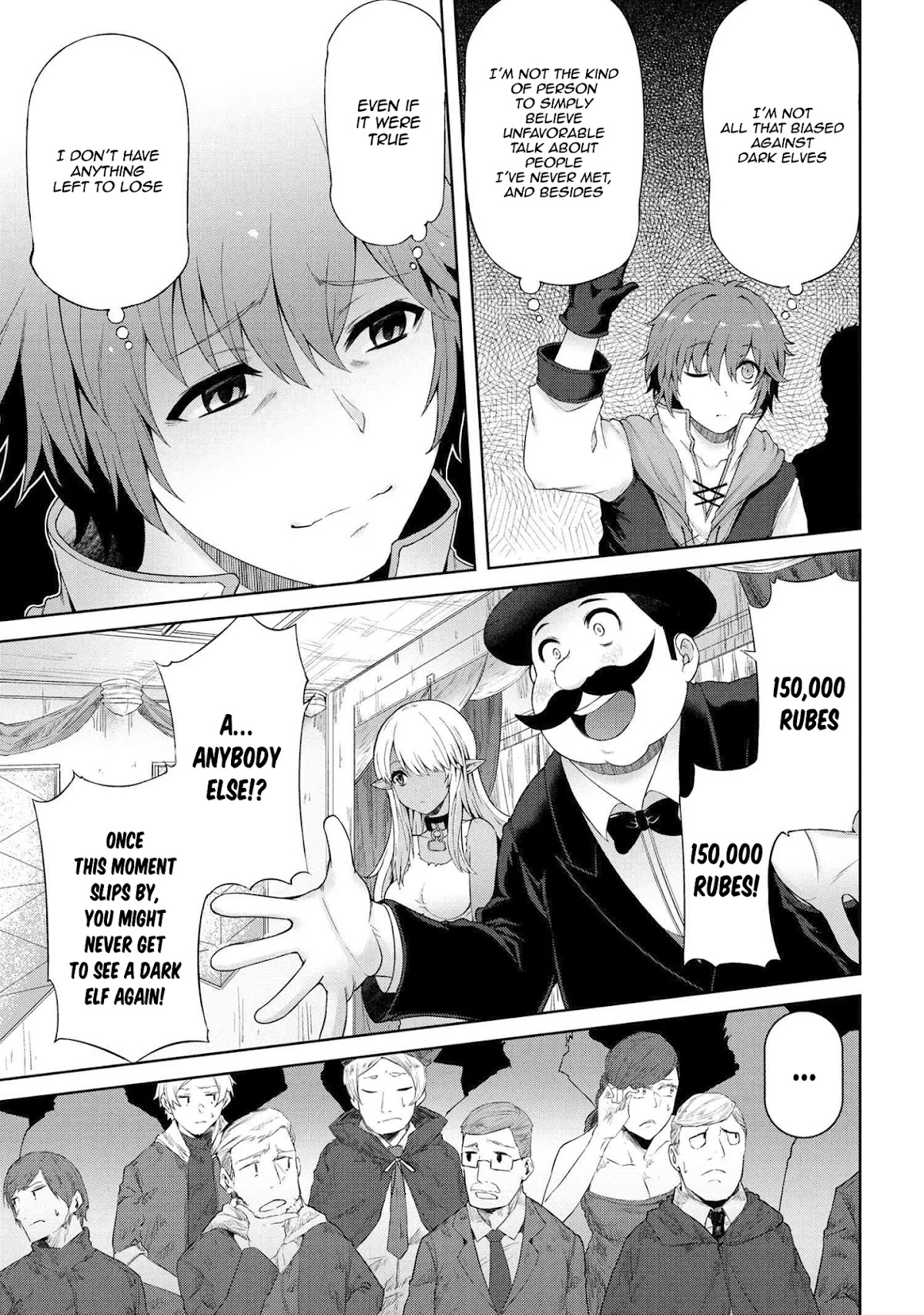 Ie ga Moete Jinsei Dou Demo Yoku Natta kara, Nokotta Nakenashi no Kin de Dark Elf no Dorei o Katta Chapter 1 page 27 - Chapter 1: Dark Elf Slave (1)