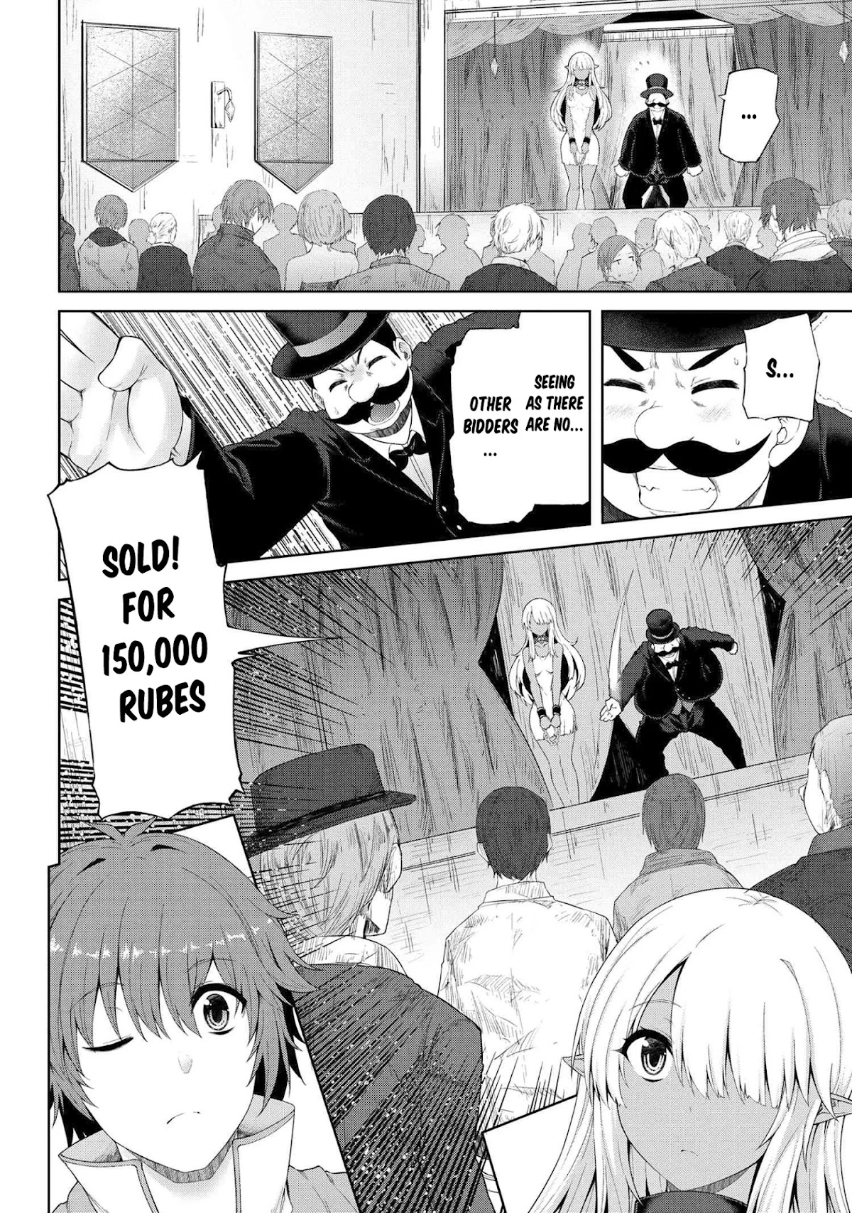 Ie ga Moete Jinsei Dou Demo Yoku Natta kara, Nokotta Nakenashi no Kin de Dark Elf no Dorei o Katta Chapter 1 page 28 - Chapter 1: Dark Elf Slave (1)