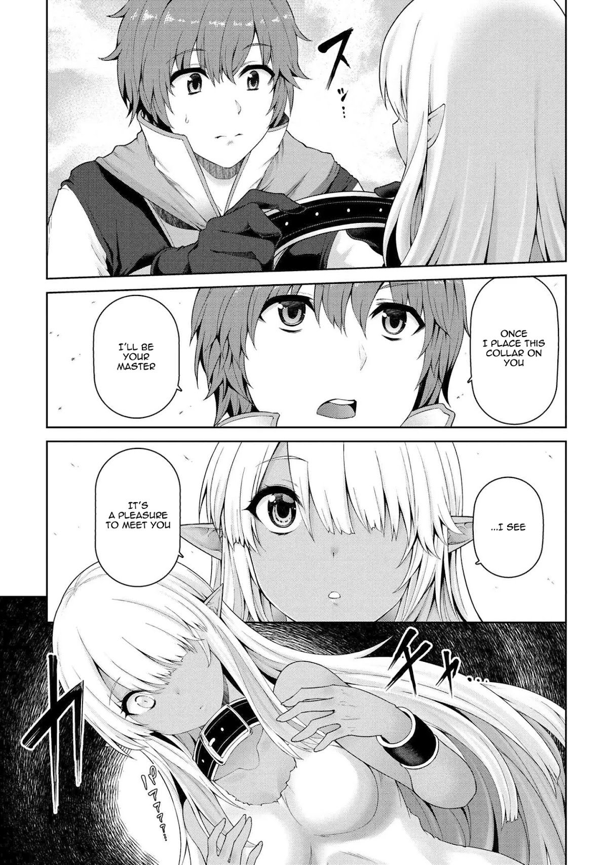 Ie ga Moete Jinsei Dou Demo Yoku Natta kara, Nokotta Nakenashi no Kin de Dark Elf no Dorei o Katta Chapter 1 page 31 - Chapter 1: Dark Elf Slave (1)