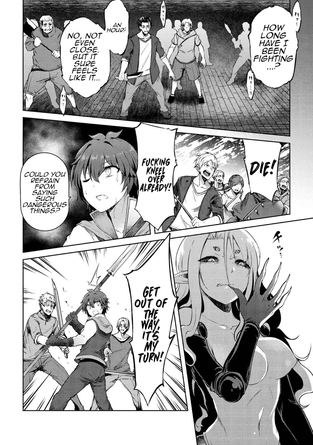 Ie ga Moete Jinsei Dou Demo Yoku Natta kara, Nokotta Nakenashi no Kin de Dark Elf no Dorei o Katta Chapter 10.1 page 5 - Chapter 10.1: Meeting, Fighting And Finishing The Boss (1)