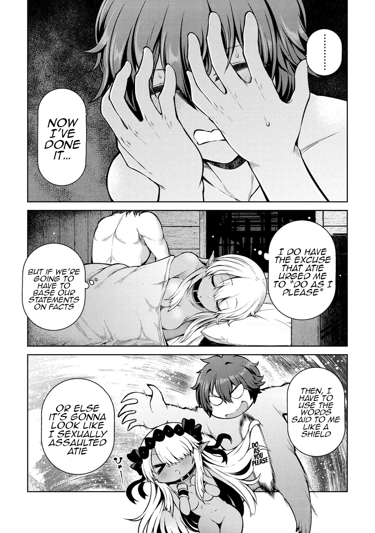 Ie ga Moete Jinsei Dou Demo Yoku Natta kara, Nokotta Nakenashi no Kin de Dark Elf no Dorei o Katta Chapter 11.2 page 15 - Chapter 11.2: I've Done It... (2)