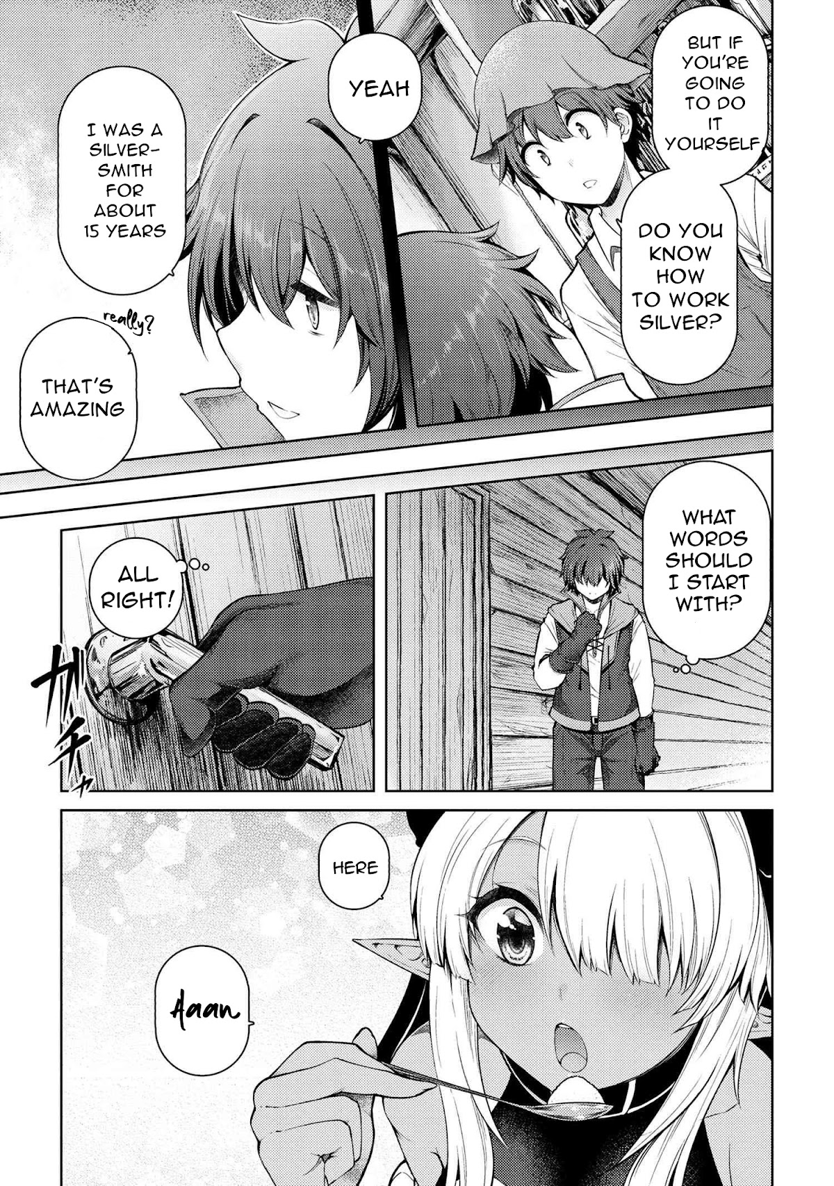 Ie ga Moete Jinsei Dou Demo Yoku Natta kara, Nokotta Nakenashi no Kin de Dark Elf no Dorei o Katta Chapter 11.5 page 10 - Chapter 11.5: I've done it... (5)