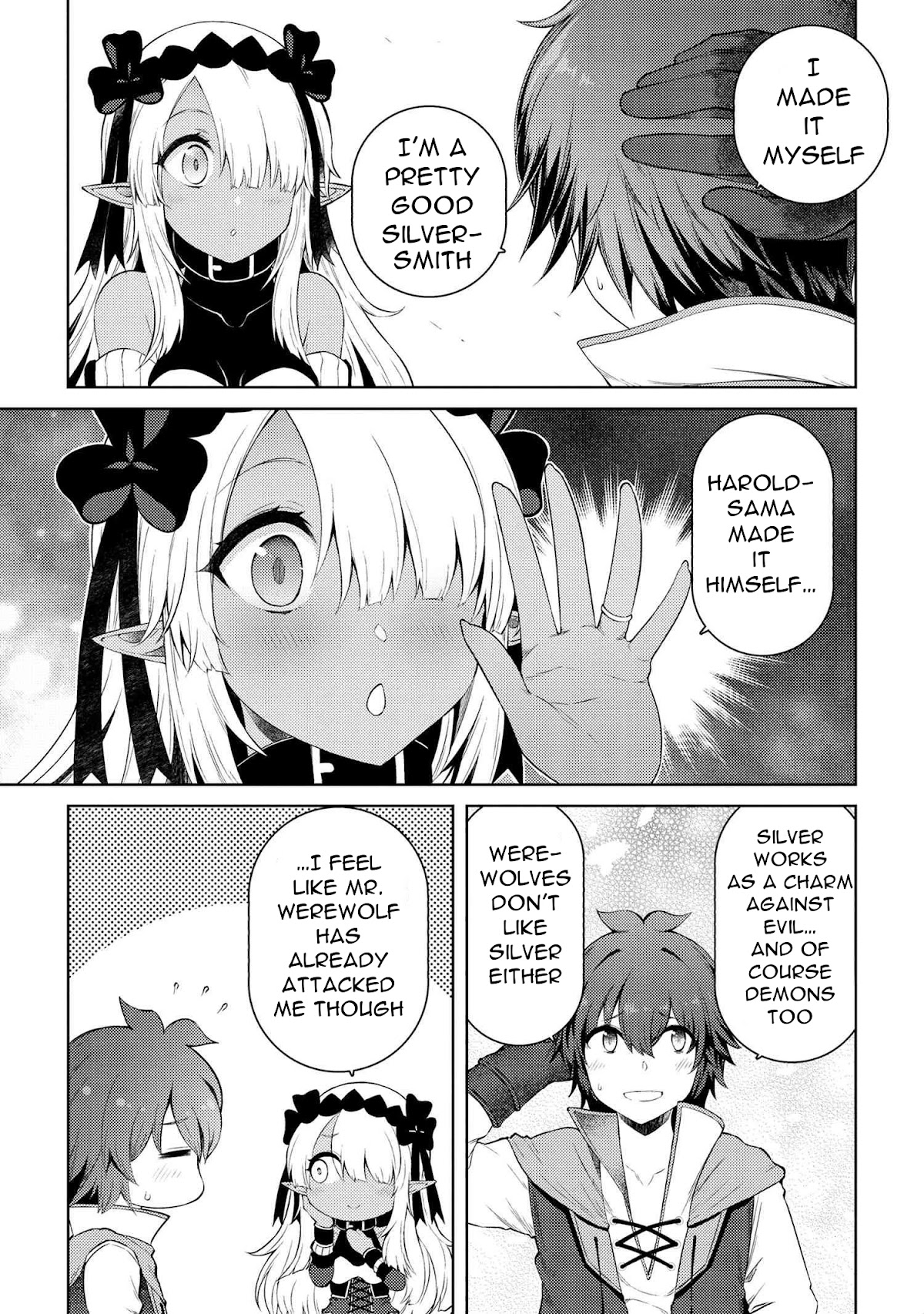 Ie ga Moete Jinsei Dou Demo Yoku Natta kara, Nokotta Nakenashi no Kin de Dark Elf no Dorei o Katta Chapter 11.5 page 14 - Chapter 11.5: I've done it... (5)