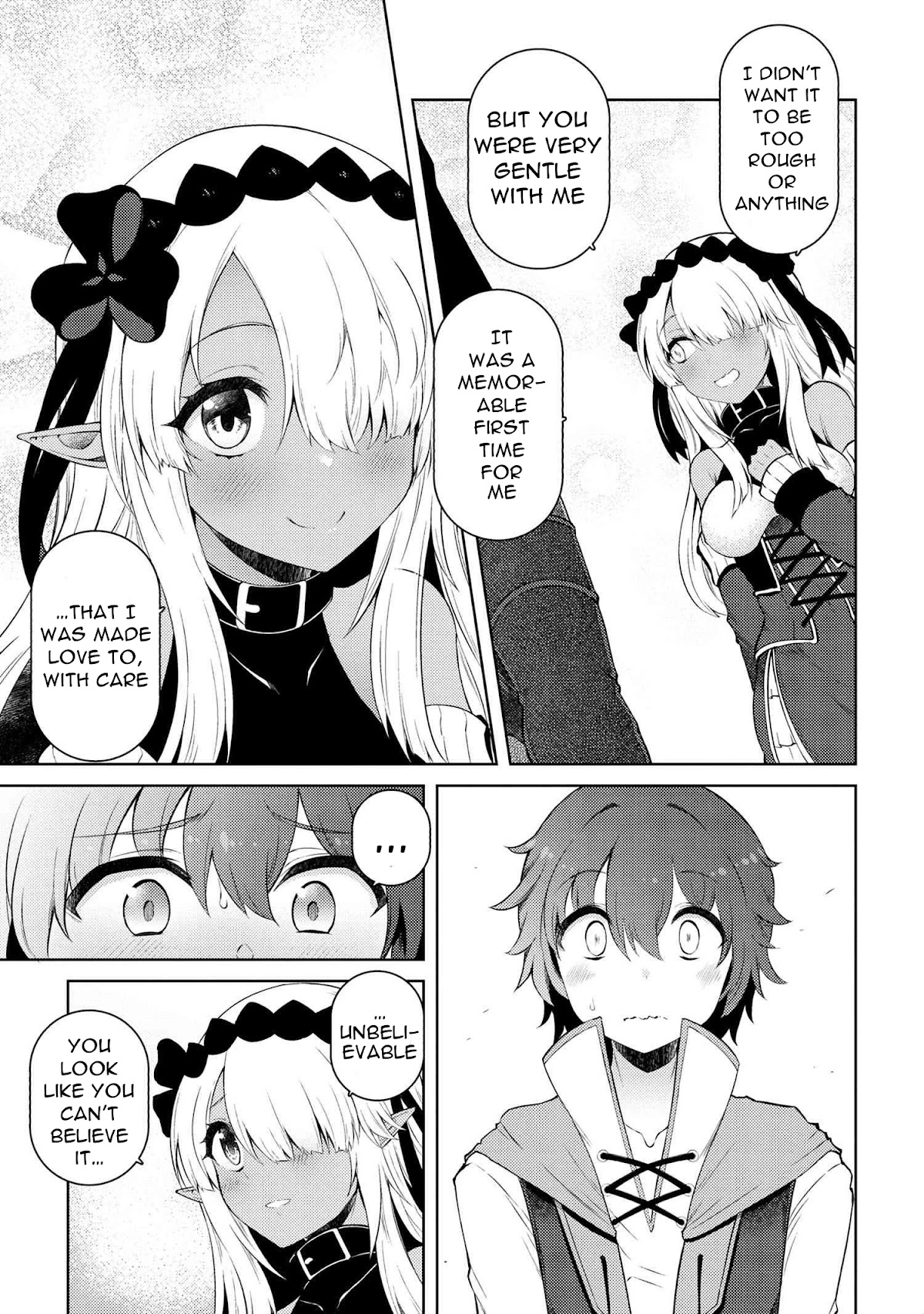 Ie ga Moete Jinsei Dou Demo Yoku Natta kara, Nokotta Nakenashi no Kin de Dark Elf no Dorei o Katta Chapter 11.5 page 16 - Chapter 11.5: I've done it... (5)