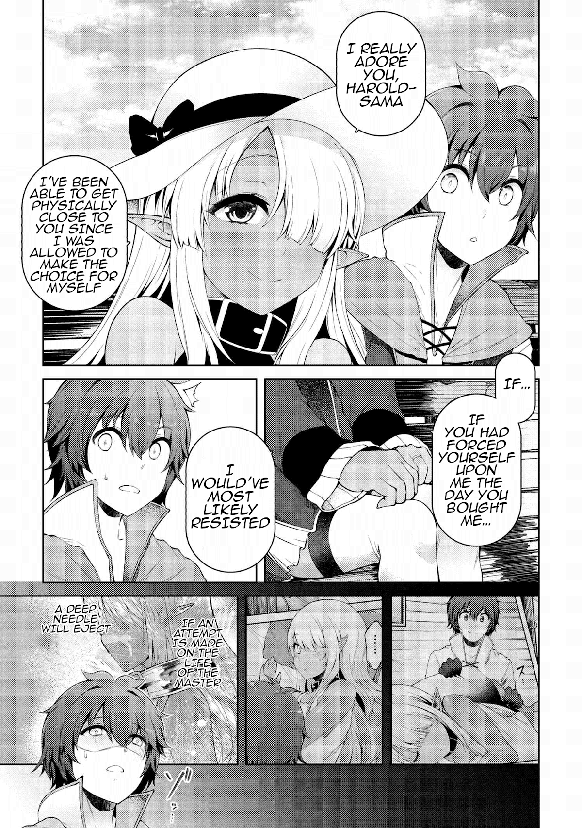Ie ga Moete Jinsei Dou Demo Yoku Natta kara, Nokotta Nakenashi no Kin de Dark Elf no Dorei o Katta Chapter 11.6 page 17 - Chapter 11.6