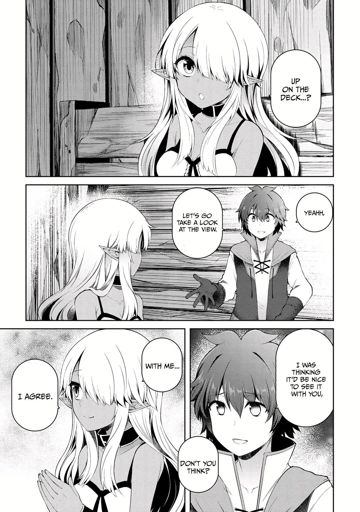 Ie ga Moete Jinsei Dou Demo Yoku Natta kara, Nokotta Nakenashi no Kin de Dark Elf no Dorei o Katta Chapter 12.2 page 14 - Chapter 12.2