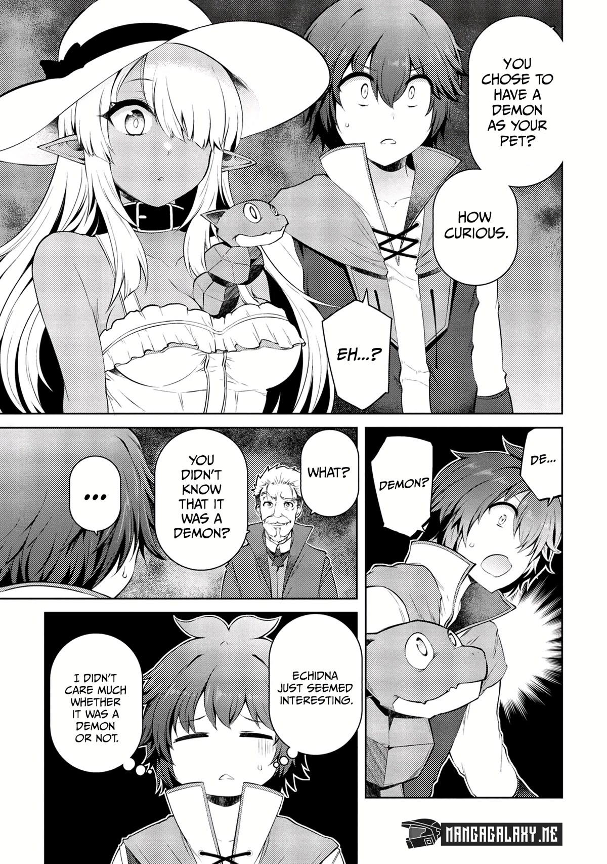 Ie ga Moete Jinsei Dou Demo Yoku Natta kara, Nokotta Nakenashi no Kin de Dark Elf no Dorei o Katta Chapter 13.1 page 10 - Chapter 13.1