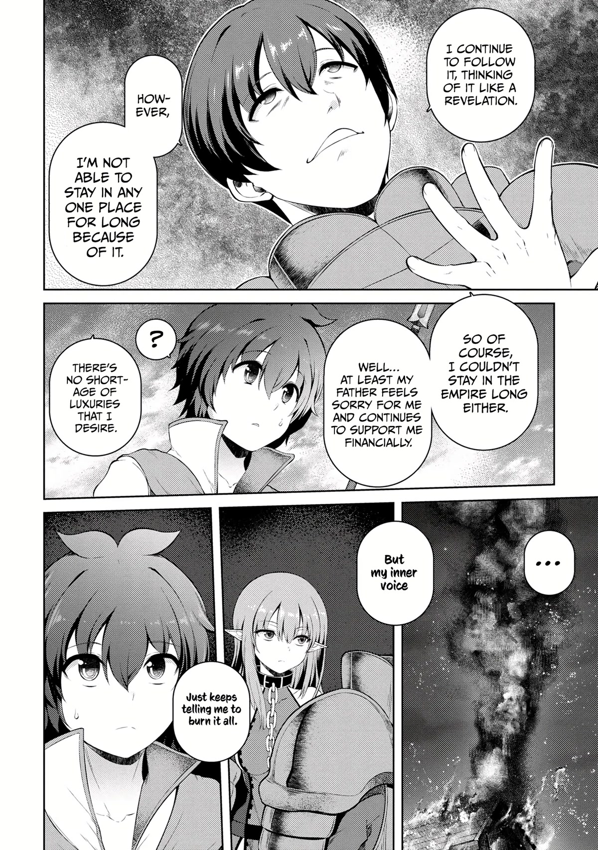 Ie ga Moete Jinsei Dou Demo Yoku Natta kara, Nokotta Nakenashi no Kin de Dark Elf no Dorei o Katta Chapter 14.1 page 13 - Chapter 14.1