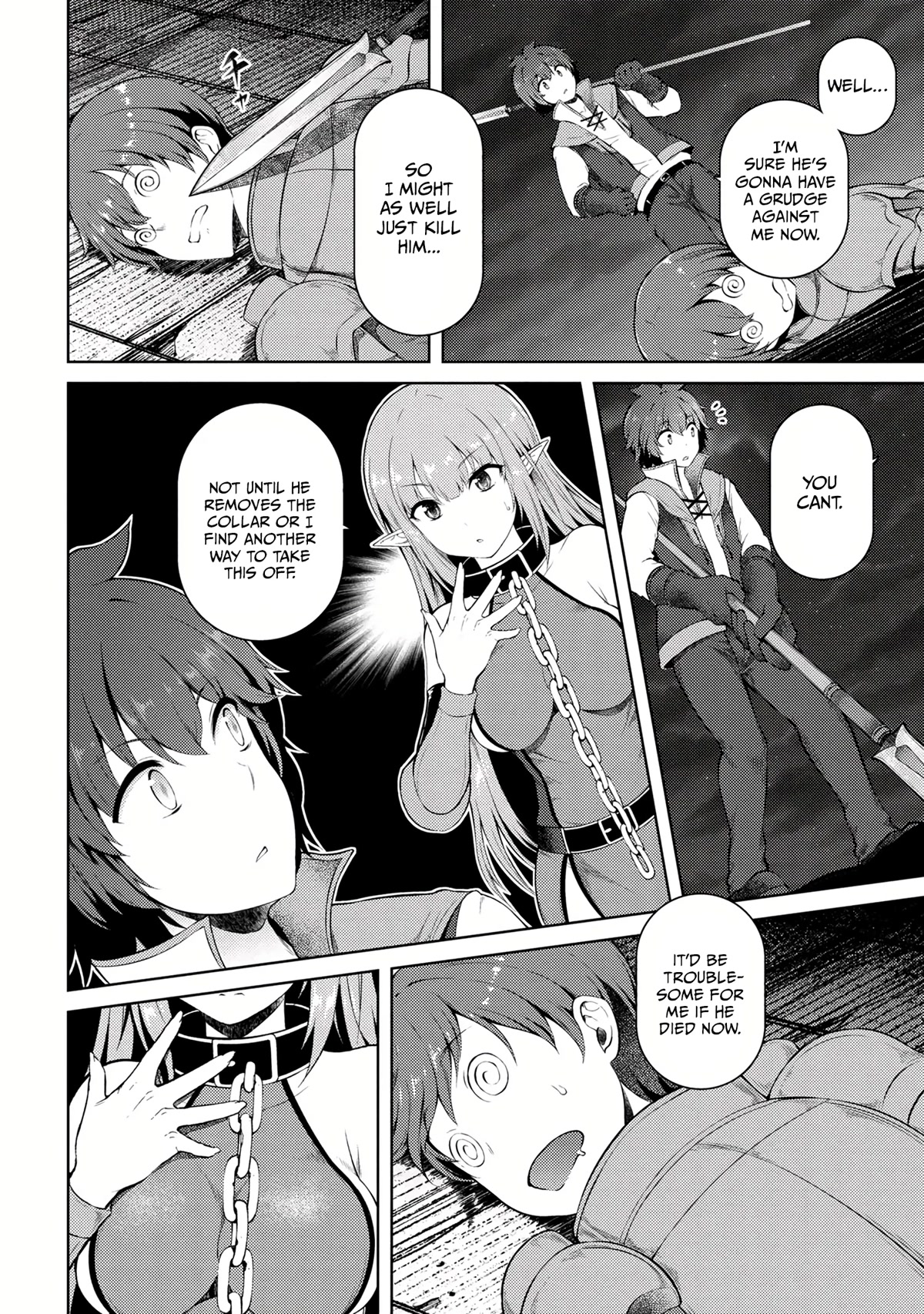 Ie ga Moete Jinsei Dou Demo Yoku Natta kara, Nokotta Nakenashi no Kin de Dark Elf no Dorei o Katta Chapter 14.2 page 12 - Chapter 14.2