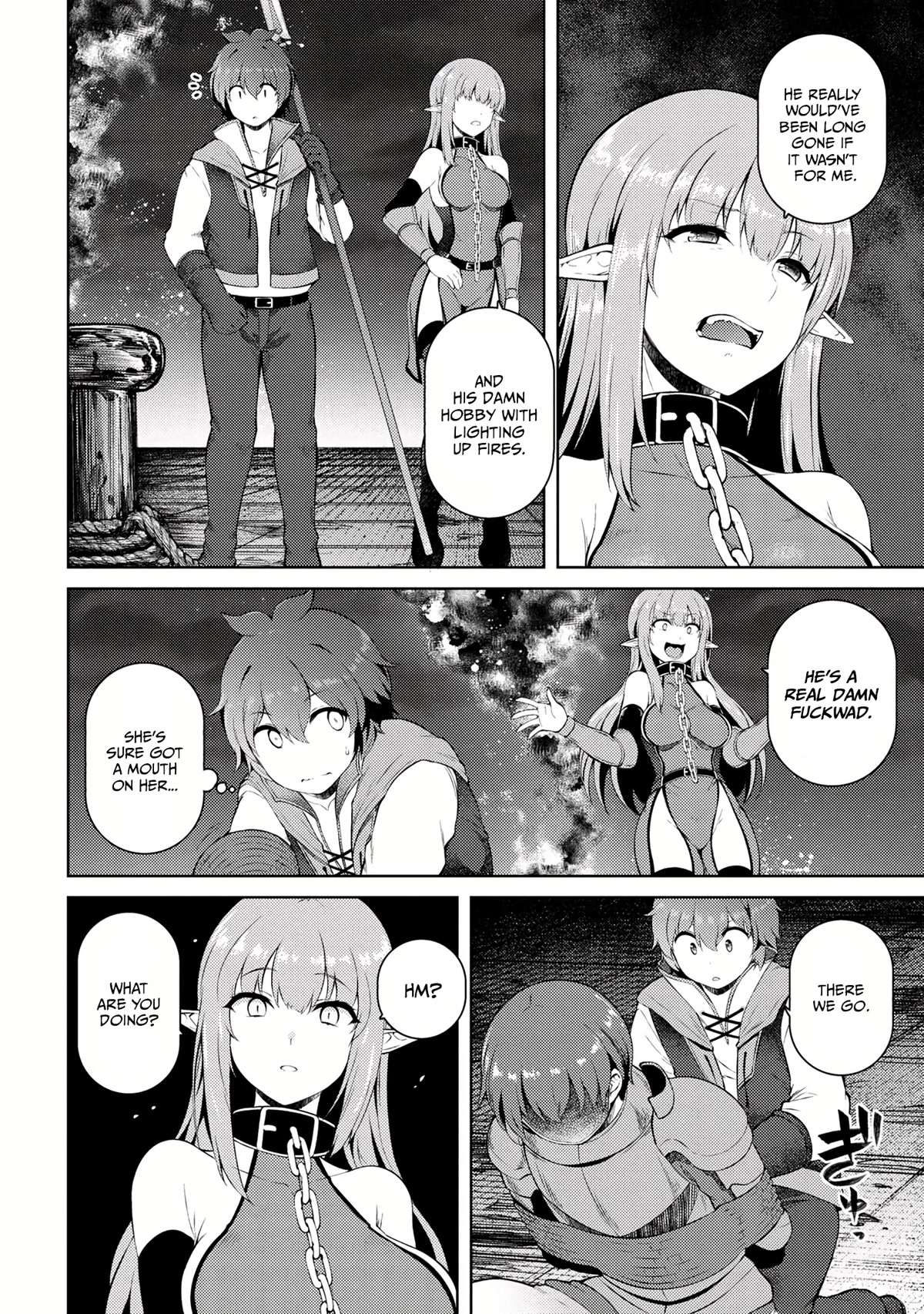 Ie ga Moete Jinsei Dou Demo Yoku Natta kara, Nokotta Nakenashi no Kin de Dark Elf no Dorei o Katta Chapter 14.2 page 14 - Chapter 14.2