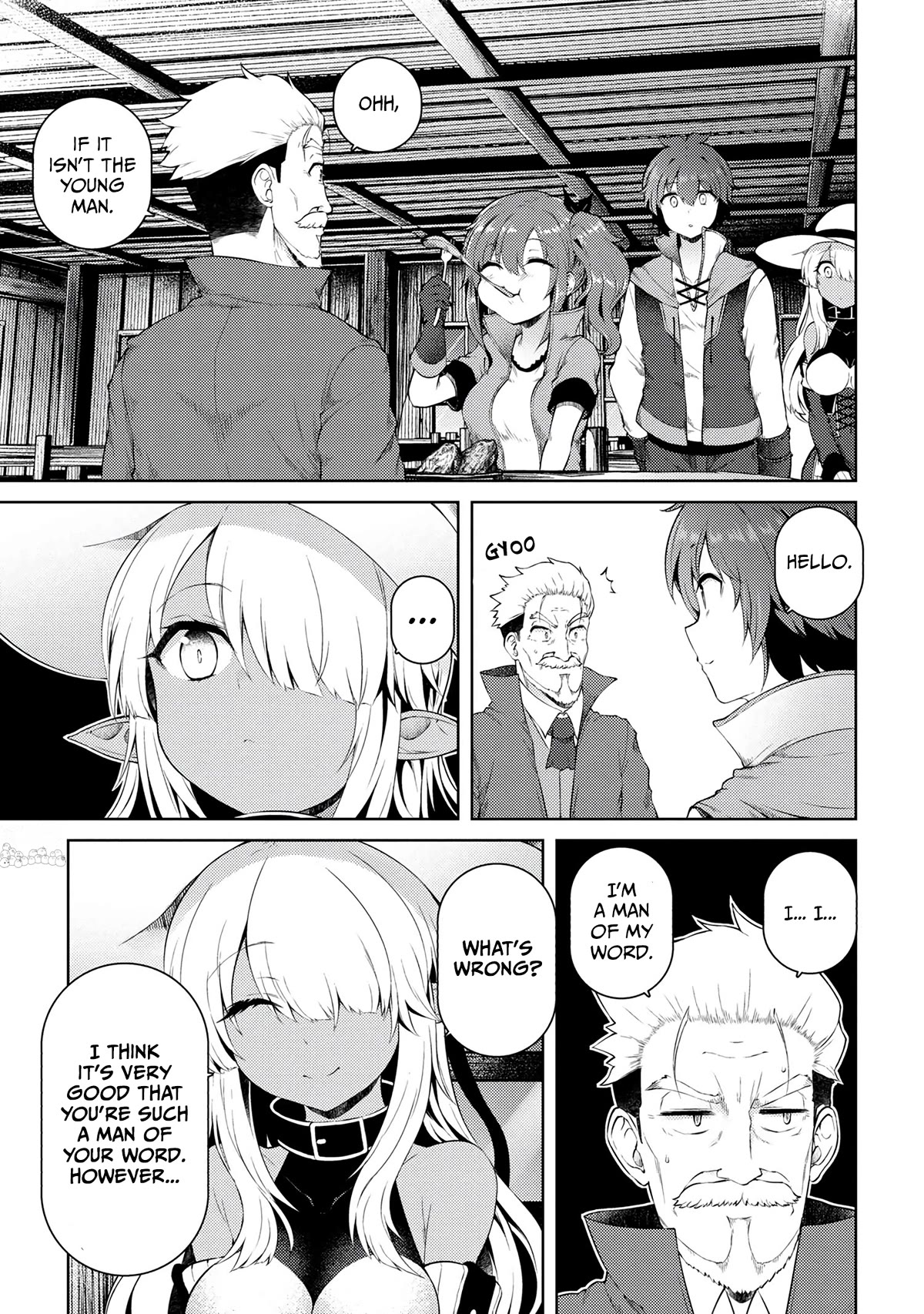 Ie ga Moete Jinsei Dou Demo Yoku Natta kara, Nokotta Nakenashi no Kin de Dark Elf no Dorei o Katta Chapter 16.1 page 8 - Chapter 16.1