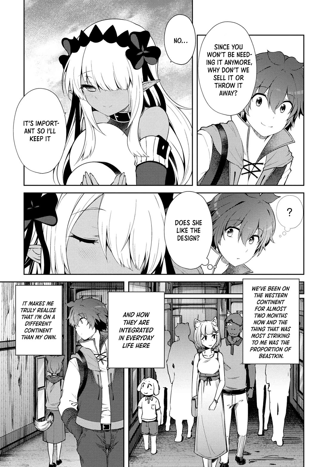 Ie ga Moete Jinsei Dou Demo Yoku Natta kara, Nokotta Nakenashi no Kin de Dark Elf no Dorei o Katta Chapter 18 page 17 - Chapter 18