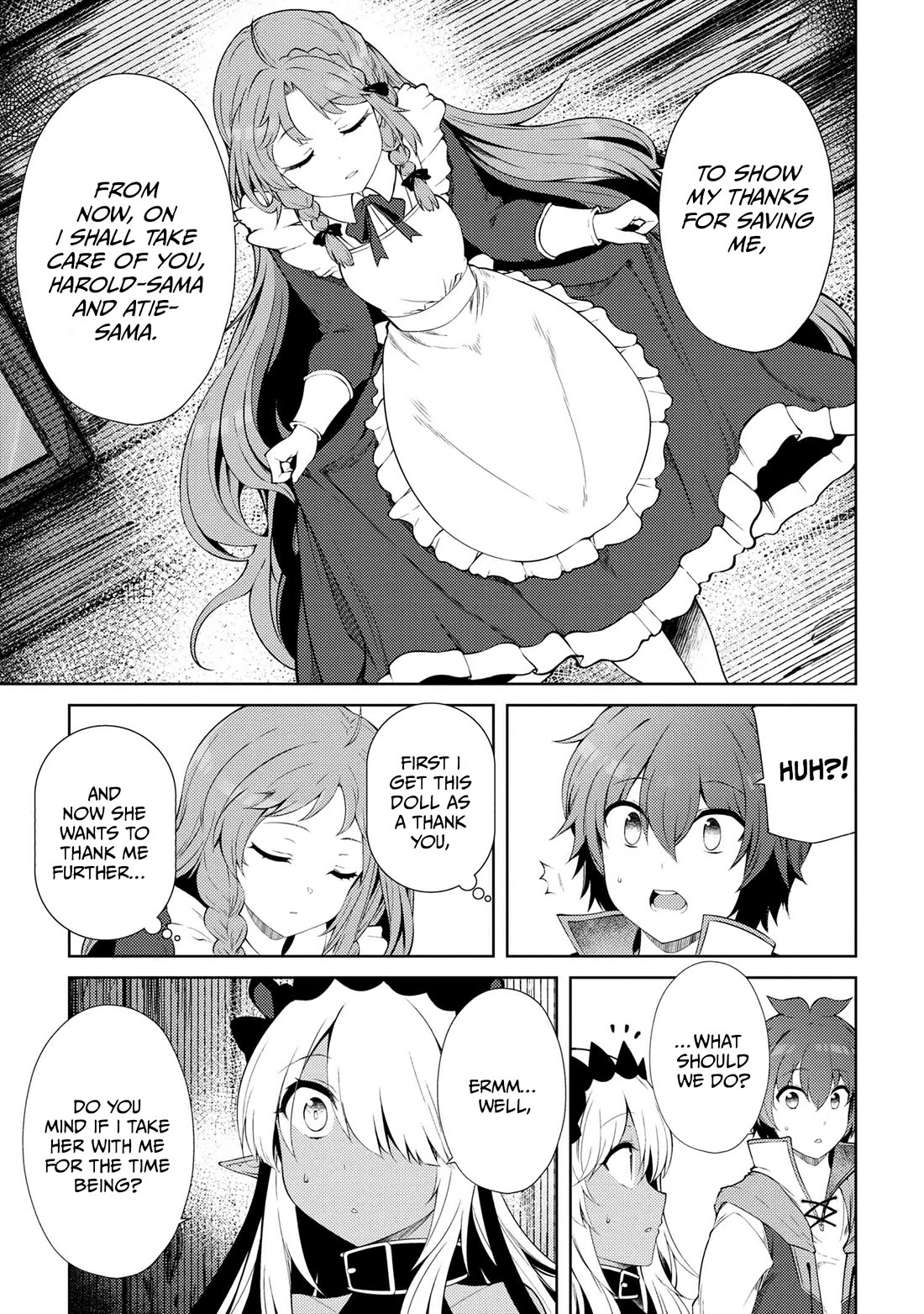 Ie ga Moete Jinsei Dou Demo Yoku Natta kara, Nokotta Nakenashi no Kin de Dark Elf no Dorei o Katta Chapter 18 page 5 - Chapter 18