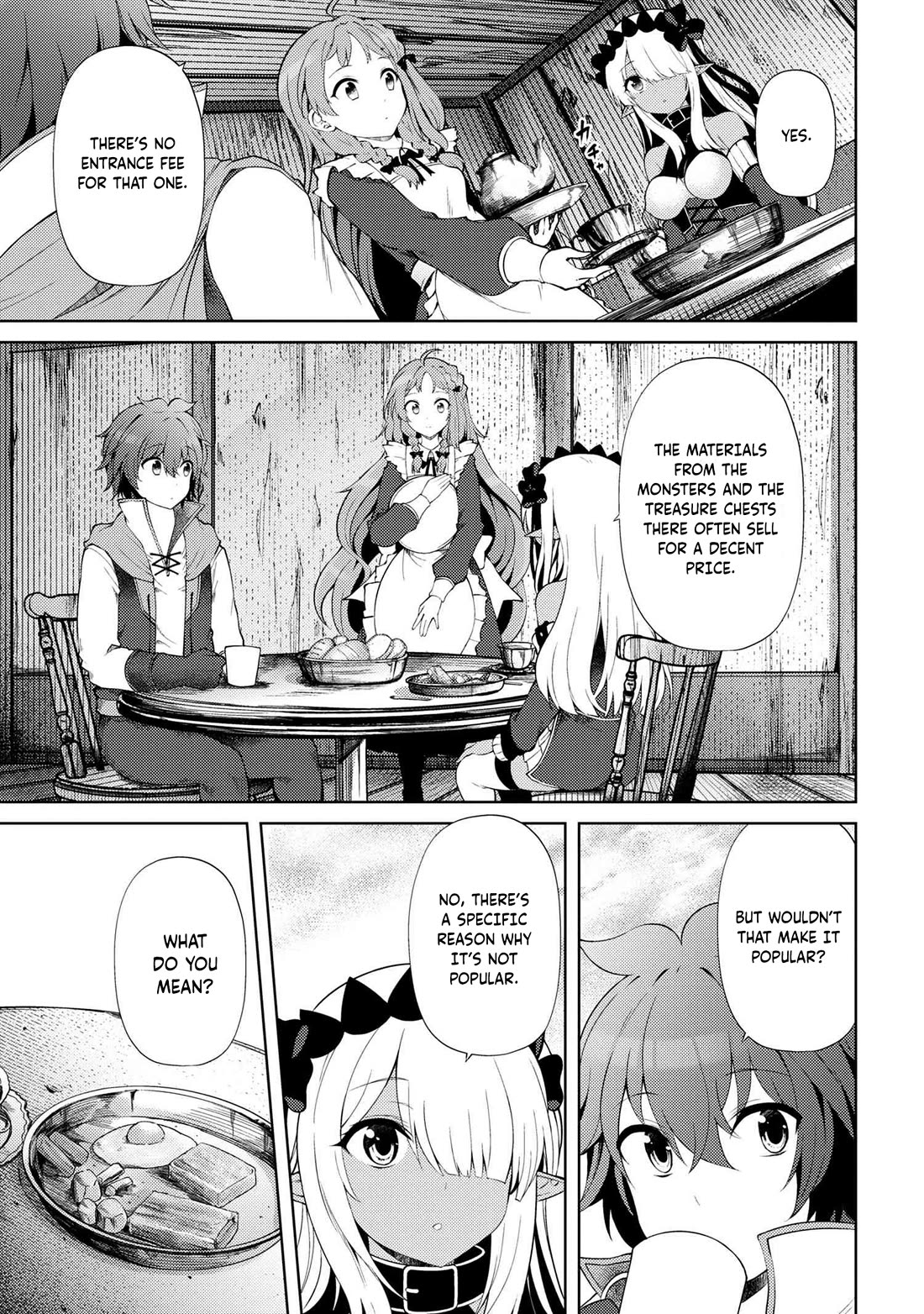 Ie ga Moete Jinsei Dou Demo Yoku Natta kara, Nokotta Nakenashi no Kin de Dark Elf no Dorei o Katta Chapter 19.1 page 6 - Chapter 19.1