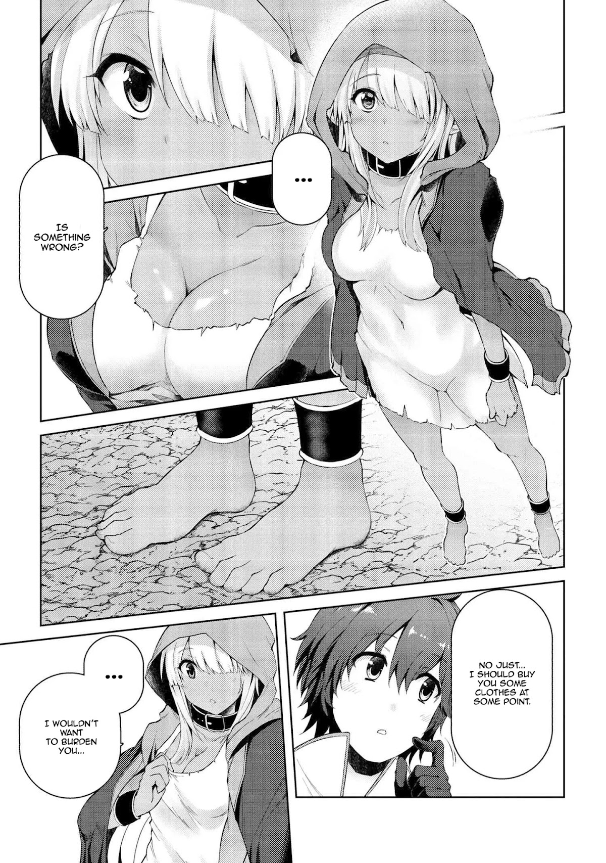 Ie ga Moete Jinsei Dou Demo Yoku Natta kara, Nokotta Nakenashi no Kin de Dark Elf no Dorei o Katta Chapter 2.1 page 6 - Chapter 2.1: Atie (1)
