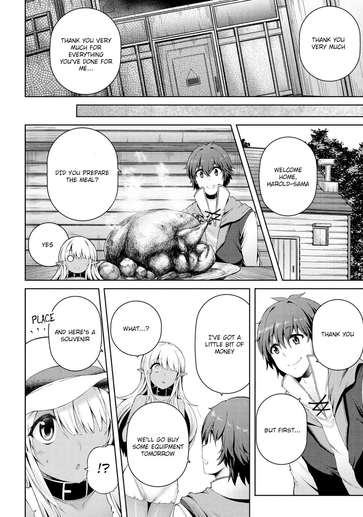 Ie ga Moete Jinsei Dou Demo Yoku Natta kara, Nokotta Nakenashi no Kin de Dark Elf no Dorei o Katta Chapter 2.2 page 13 - Chapter 2.2