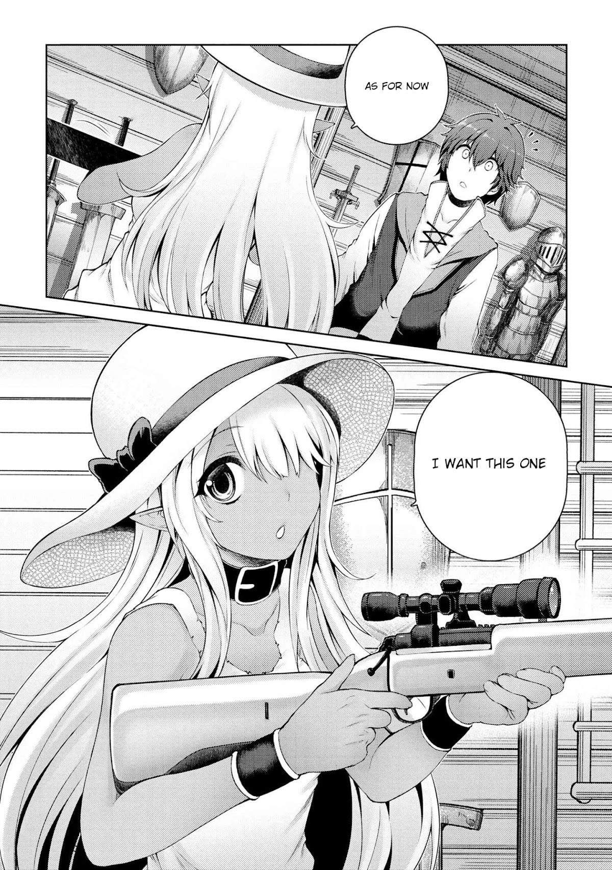 Ie ga Moete Jinsei Dou Demo Yoku Natta kara, Nokotta Nakenashi no Kin de Dark Elf no Dorei o Katta Chapter 2.2 page 16 - Chapter 2.2