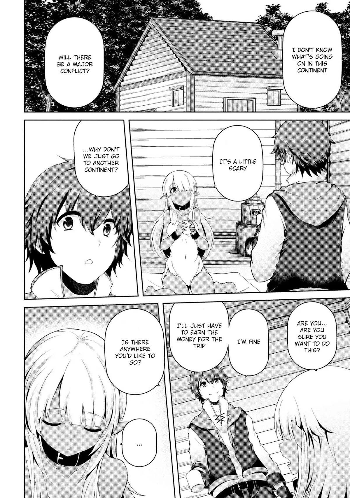 Ie ga Moete Jinsei Dou Demo Yoku Natta kara, Nokotta Nakenashi no Kin de Dark Elf no Dorei o Katta Chapter 2.2 page 3 - Chapter 2.2
