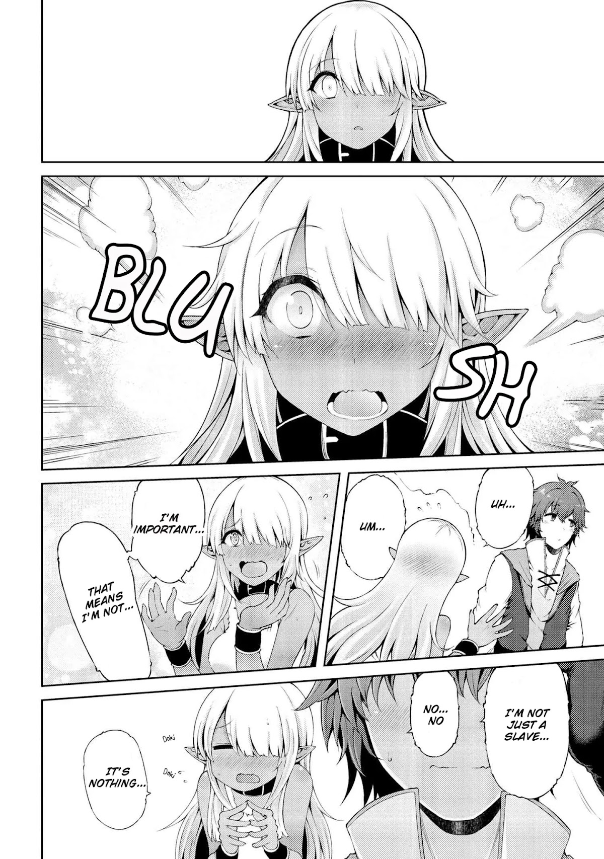 Ie ga Moete Jinsei Dou Demo Yoku Natta kara, Nokotta Nakenashi no Kin de Dark Elf no Dorei o Katta Chapter 2.2 page 7 - Chapter 2.2