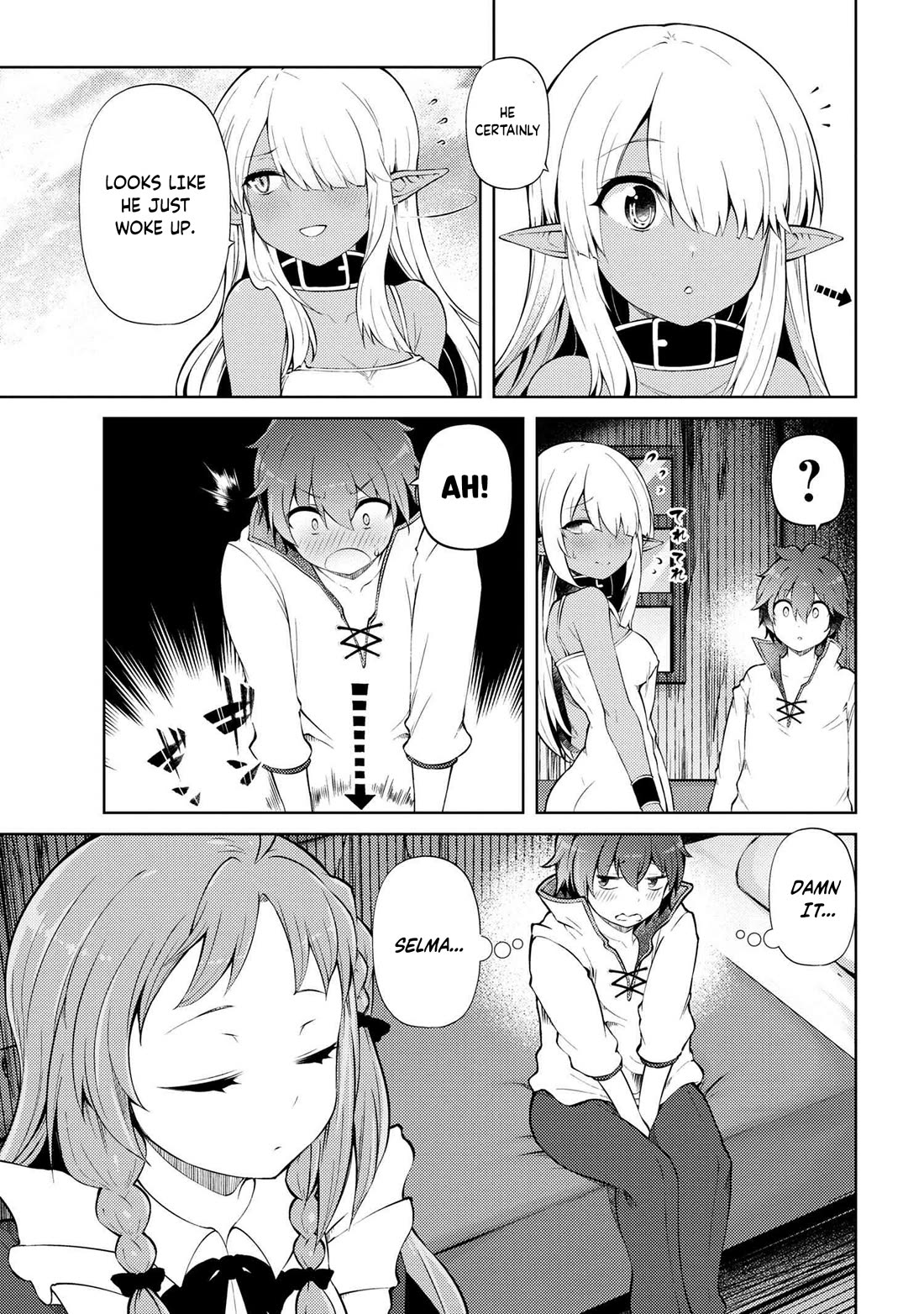 Ie ga Moete Jinsei Dou Demo Yoku Natta kara, Nokotta Nakenashi no Kin de Dark Elf no Dorei o Katta Chapter 20.2 page 15 - Chapter 20.2