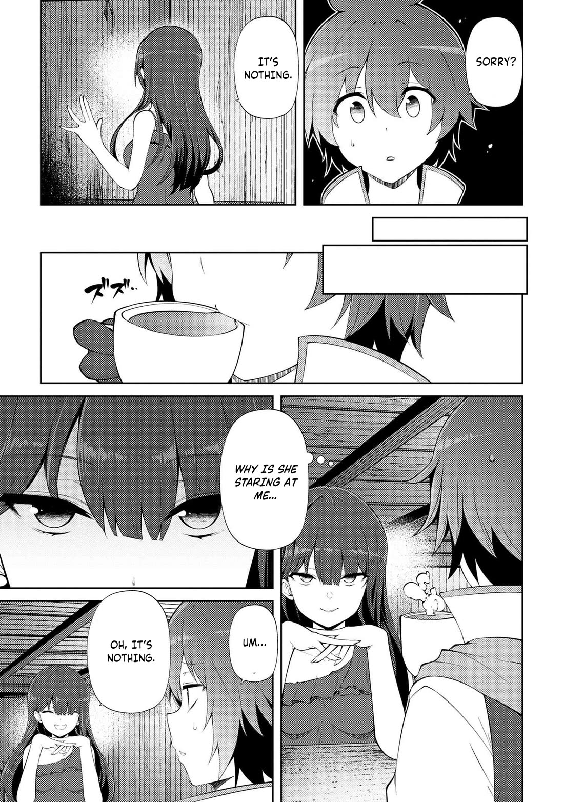 Ie ga Moete Jinsei Dou Demo Yoku Natta kara, Nokotta Nakenashi no Kin de Dark Elf no Dorei o Katta Chapter 22.1 page 14 - Chapter 22.1
