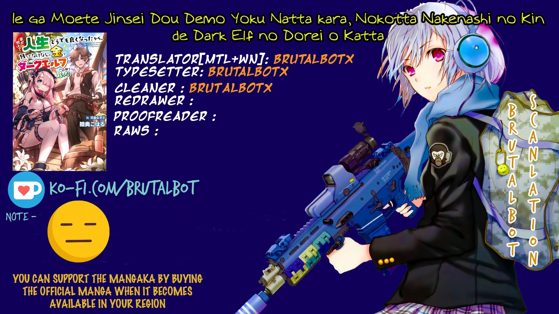 Ie ga Moete Jinsei Dou Demo Yoku Natta kara, Nokotta Nakenashi no Kin de Dark Elf no Dorei o Katta Chapter 3.1 page 1 - Chapter 3.1