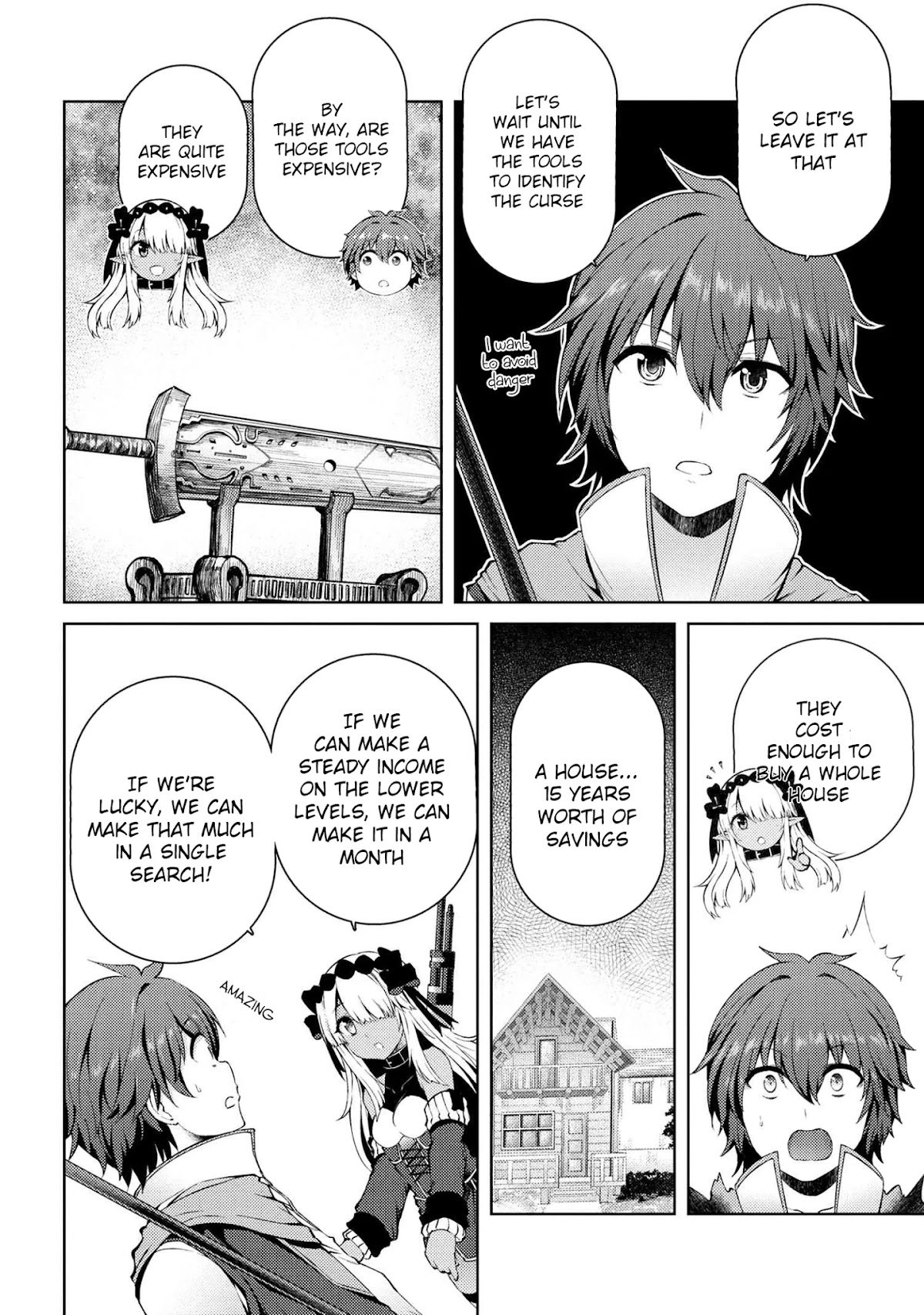 Ie ga Moete Jinsei Dou Demo Yoku Natta kara, Nokotta Nakenashi no Kin de Dark Elf no Dorei o Katta Chapter 4.2 page 4 - Chapter 4.2: Explore (2)