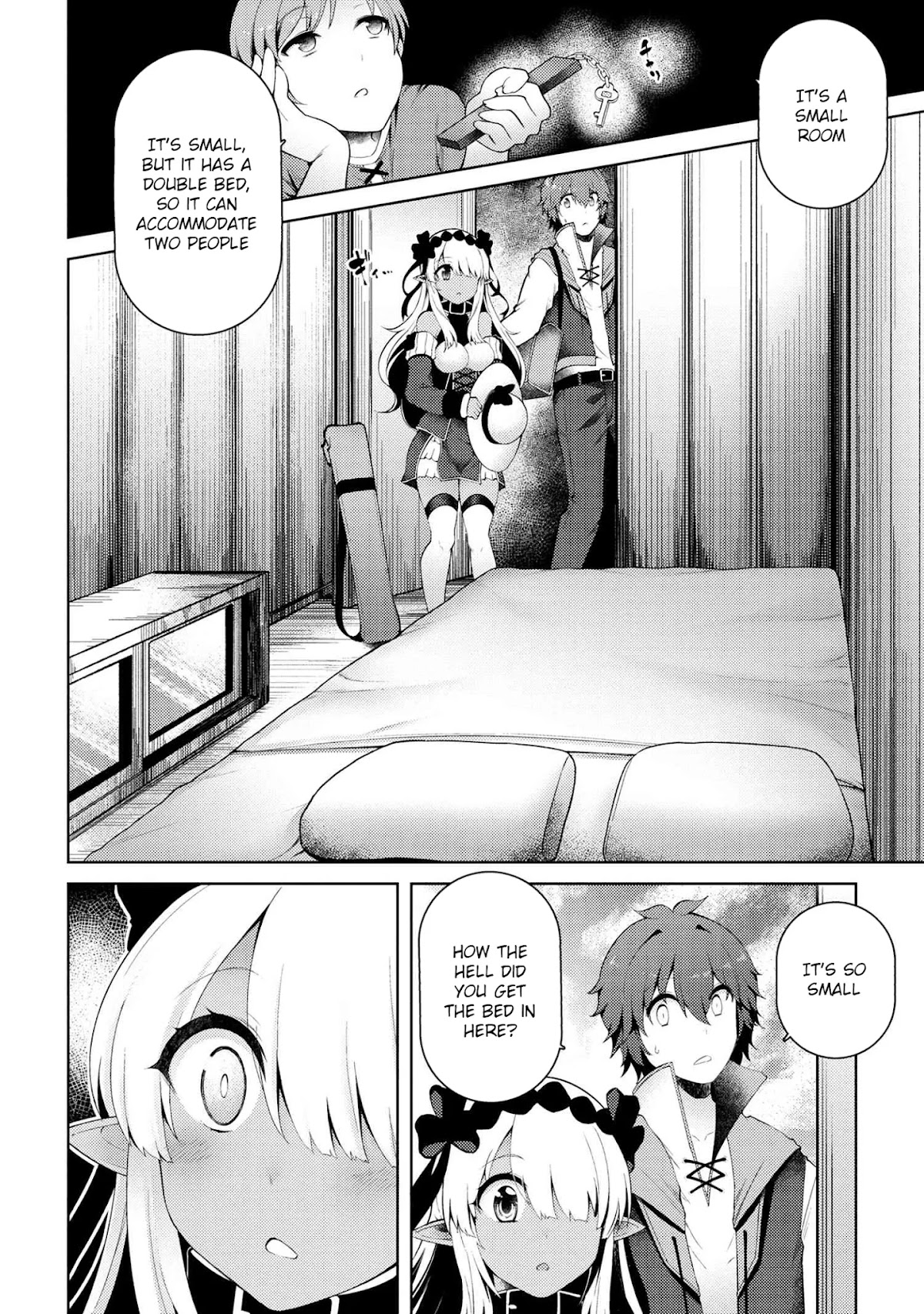 Ie ga Moete Jinsei Dou Demo Yoku Natta kara, Nokotta Nakenashi no Kin de Dark Elf no Dorei o Katta Chapter 7 page 5 - Chapter 7