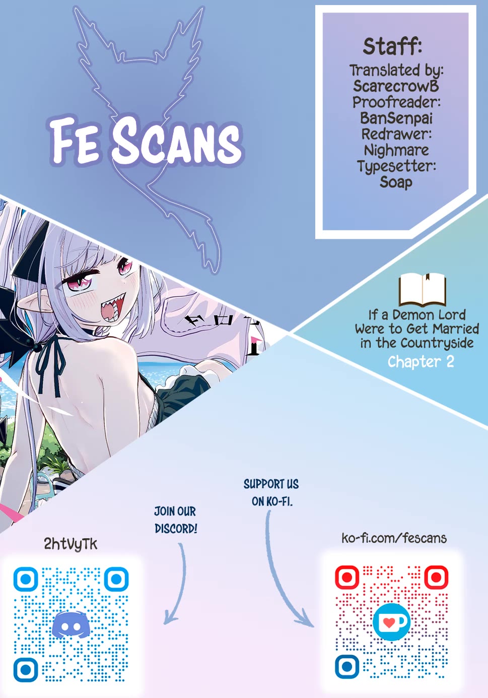 If a Demon Lord Were to Get Married in the Countryside Chapter 2 page 1 - Chapter 2: The Countryside and a Goemon Bath