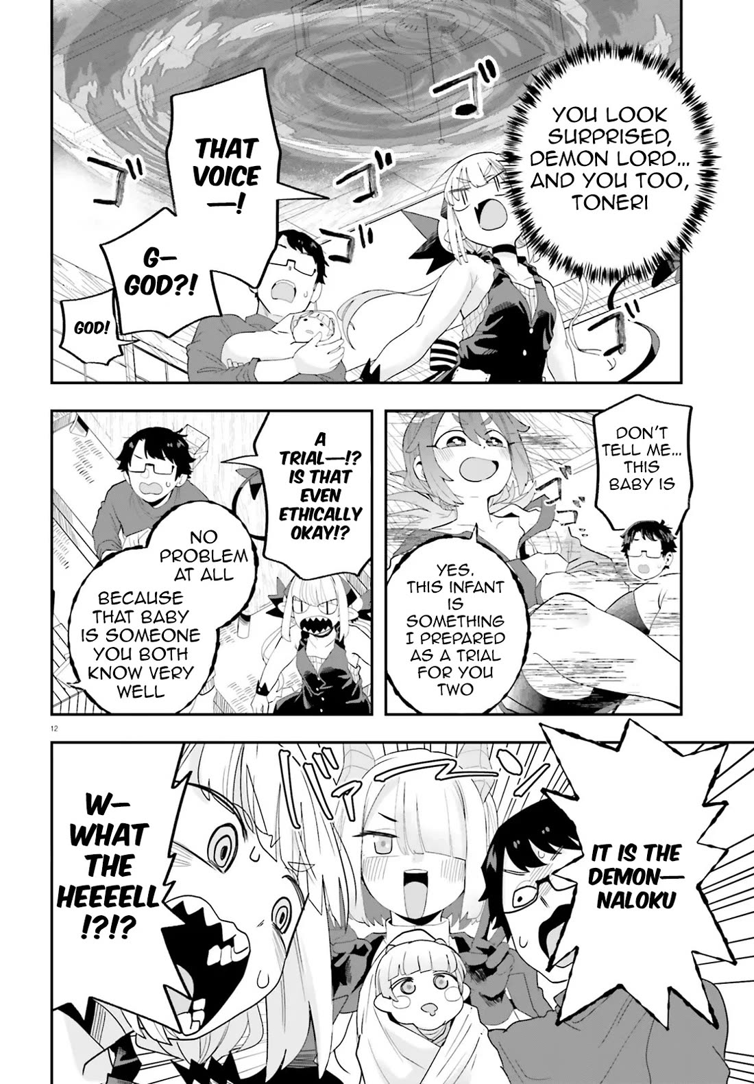If a Demon Lord Were to Get Married in the Countryside Chapter 33 page 12 - Chapter 33: The Countryside and The Mysterious Baby