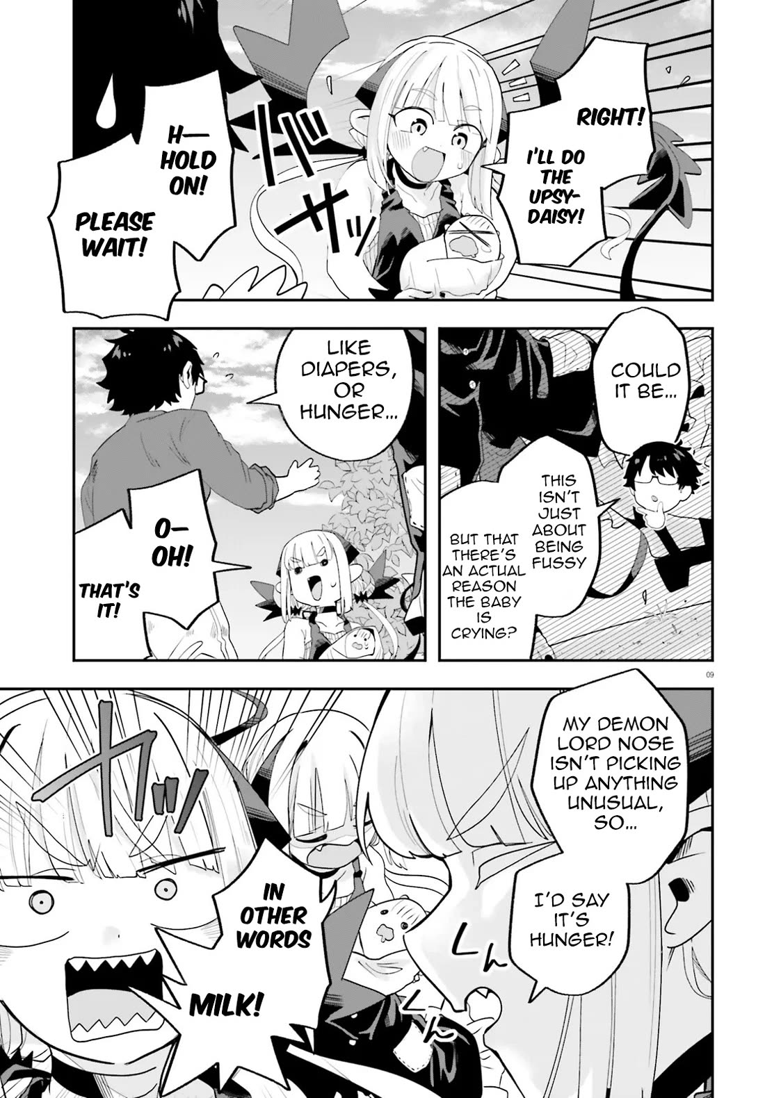If a Demon Lord Were to Get Married in the Countryside Chapter 33 page 9 - Chapter 33: The Countryside and The Mysterious Baby