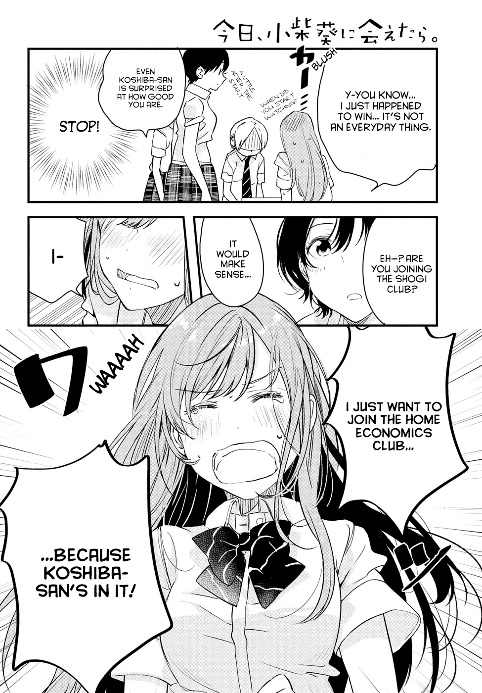 If I Can Encounter Koshiba Aoi Today Chapter 2 page 40 - Chapter 2: It's Not Troublesome