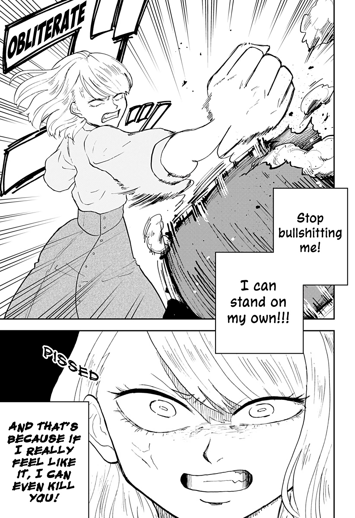 If I get serious, I can kill you Chapter 1 page 18 - Chapter 1