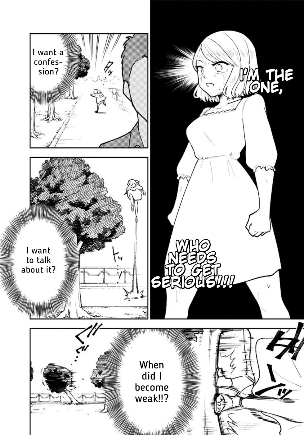 If I get serious, I can kill you Chapter 7 page 12 - Chapter 7