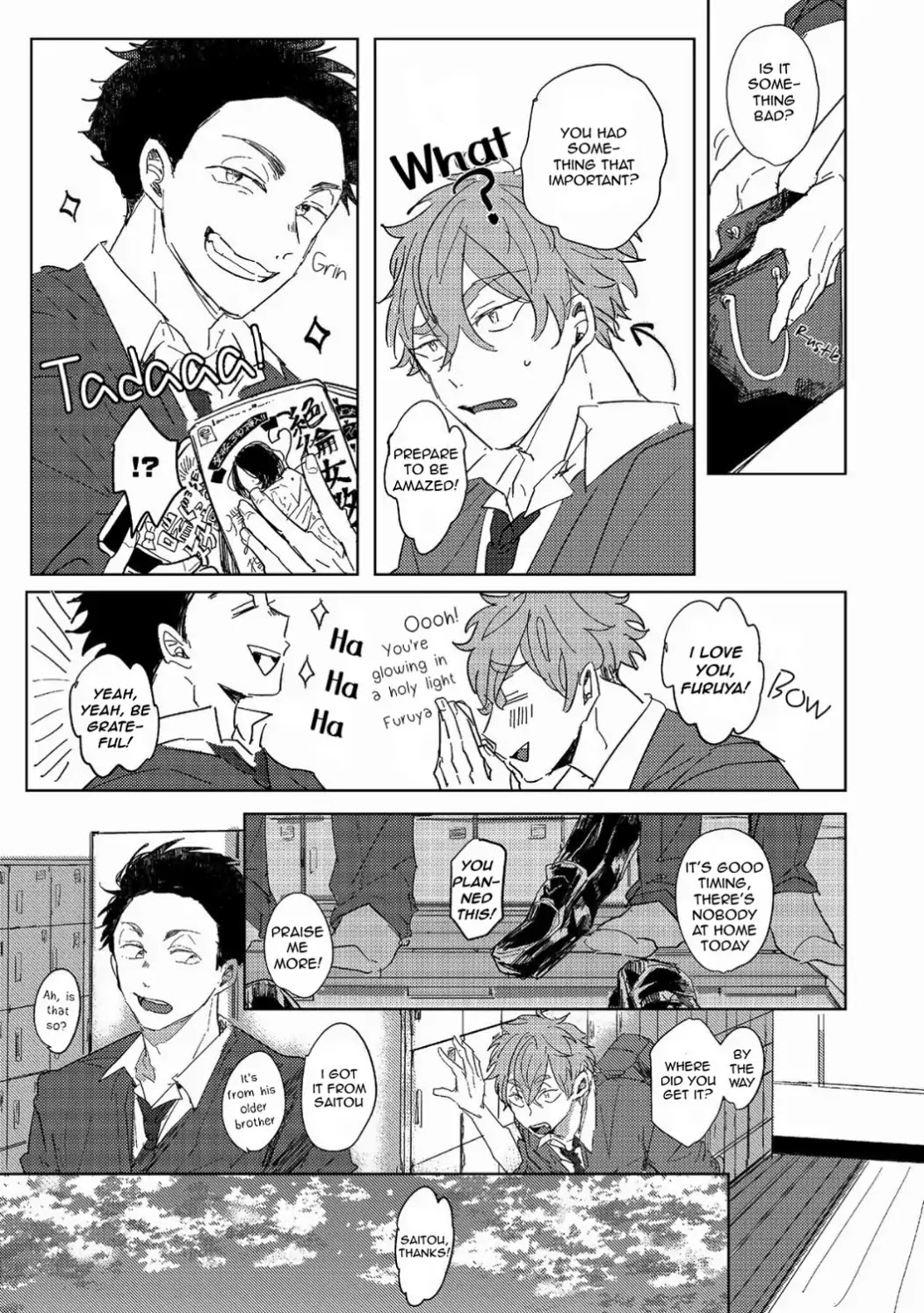 If it's clutched, it's a fist. If it's open, it's a palm. Chapter 0 page 11 - Chapter 0: Chapter: One shot