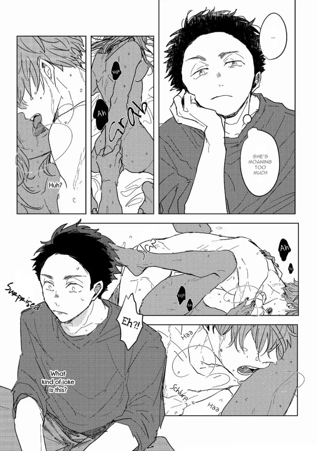 If it's clutched, it's a fist. If it's open, it's a palm. Chapter 0 page 14 - Chapter 0: Chapter: One shot