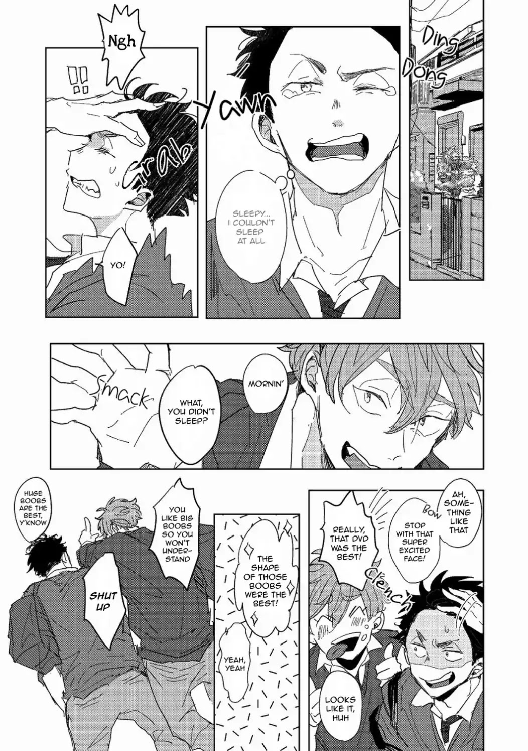 If it's clutched, it's a fist. If it's open, it's a palm. Chapter 0 page 17 - Chapter 0: Chapter: One shot