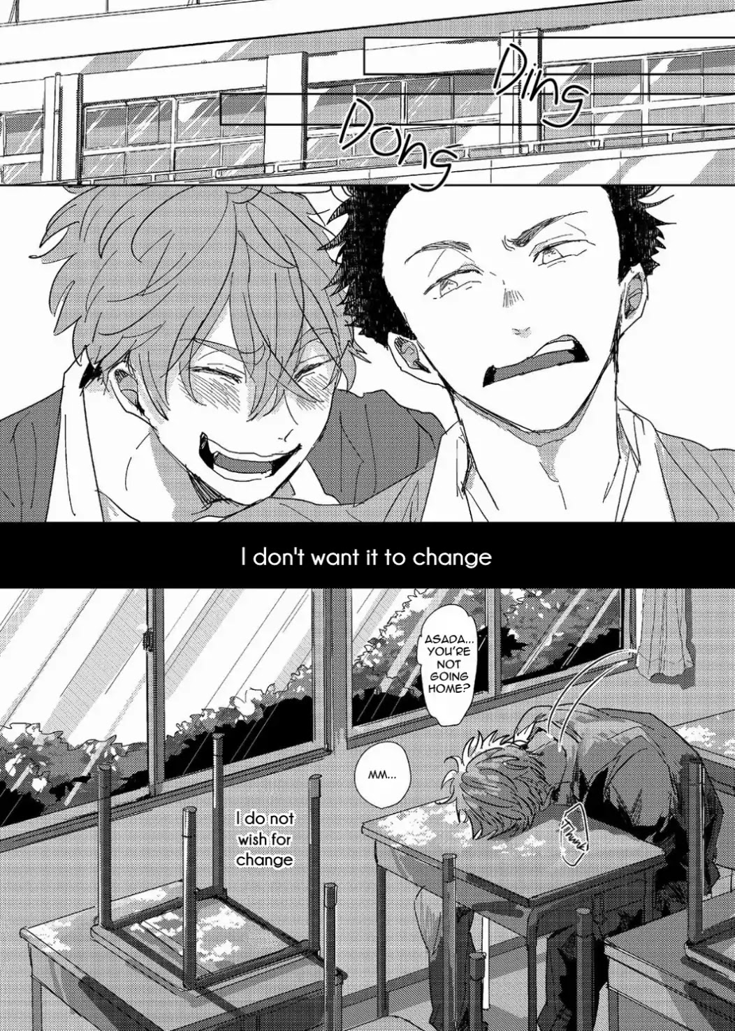 If it's clutched, it's a fist. If it's open, it's a palm. Chapter 0 page 18 - Chapter 0: Chapter: One shot