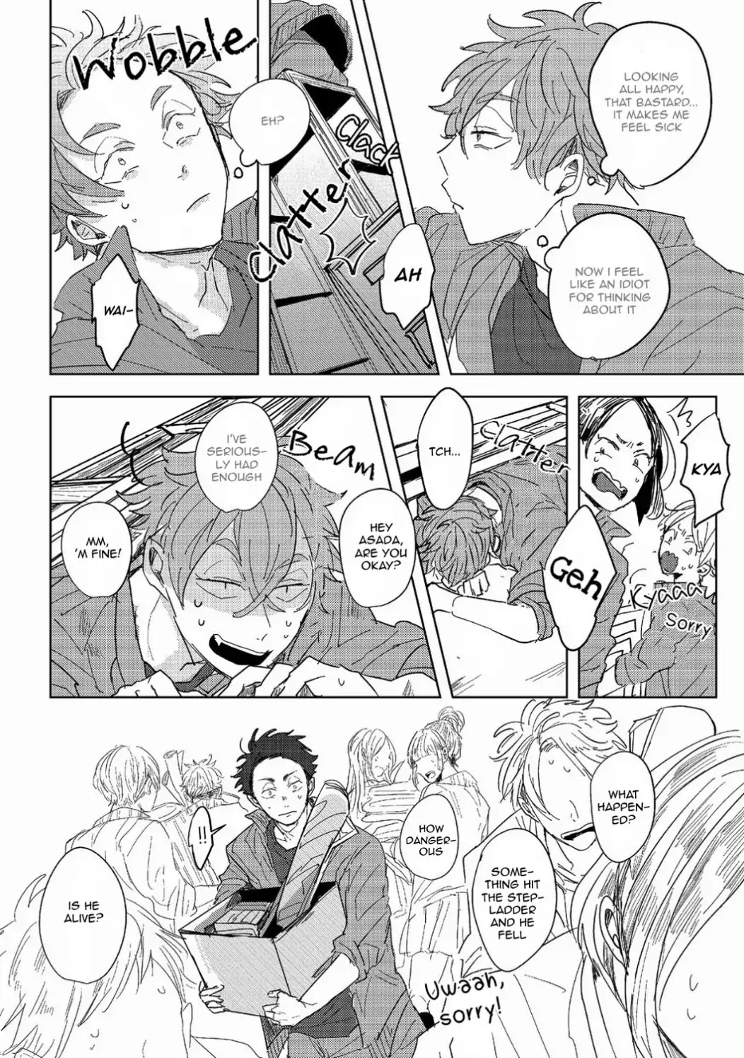 If it's clutched, it's a fist. If it's open, it's a palm. Chapter 0 page 22 - Chapter 0: Chapter: One shot