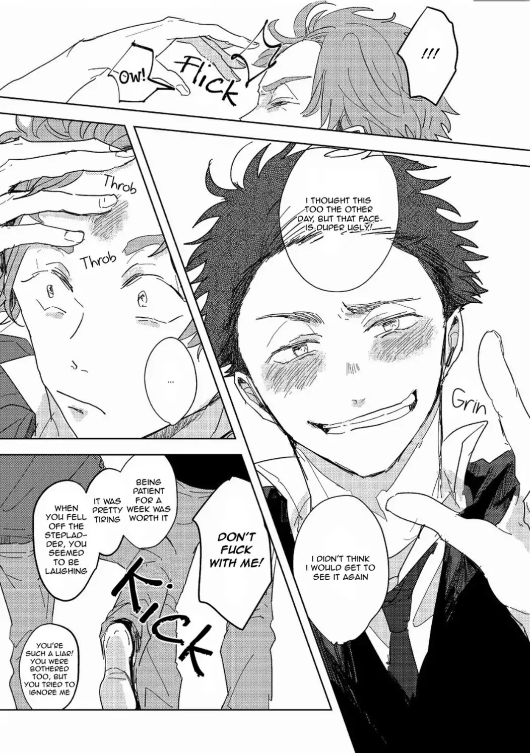 If it's clutched, it's a fist. If it's open, it's a palm. Chapter 0 page 33 - Chapter 0: Chapter: One shot