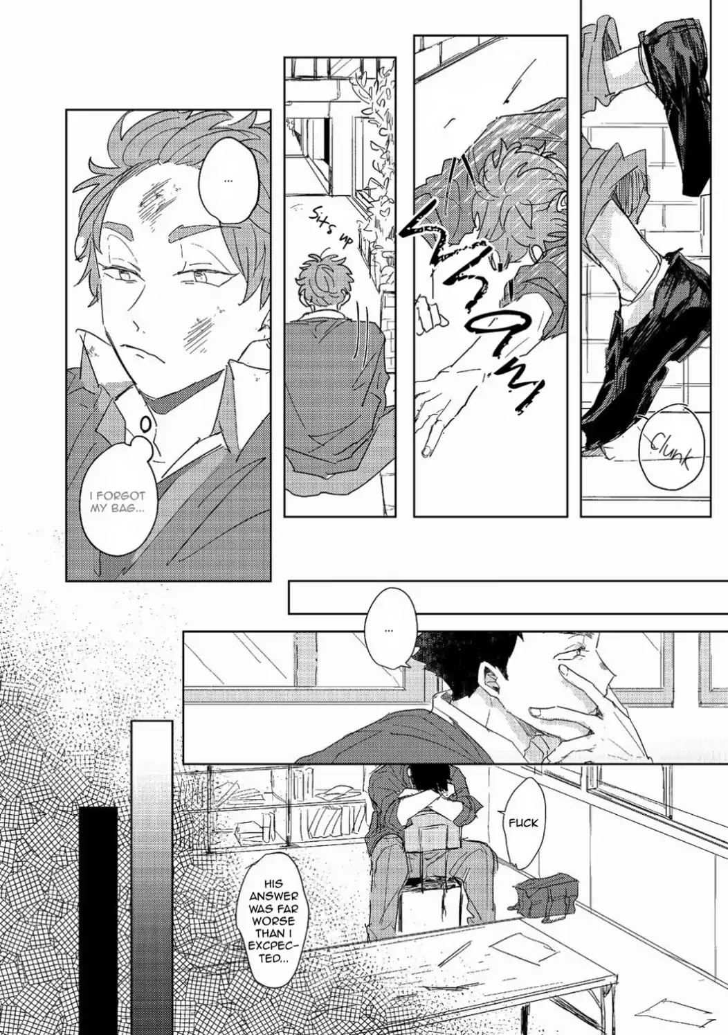 If it's clutched, it's a fist. If it's open, it's a palm. Chapter 0 page 8 - Chapter 0: Chapter: One shot