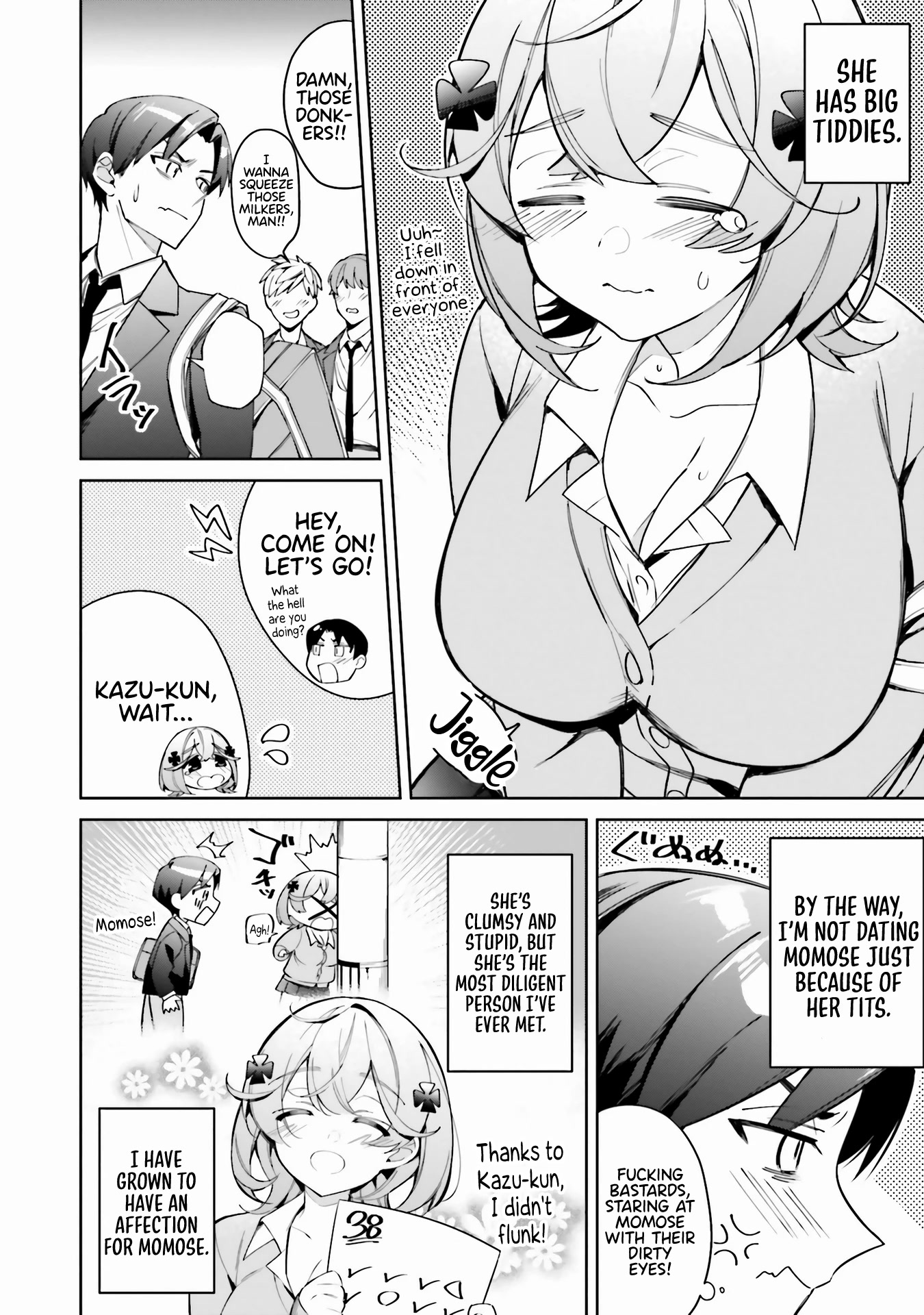 If My Girlfriend had Big Boobs... Oppai Anthology Comic Chapter 1 page 5 - Chapter 1: True Feelings - Sanji Hasegawa
