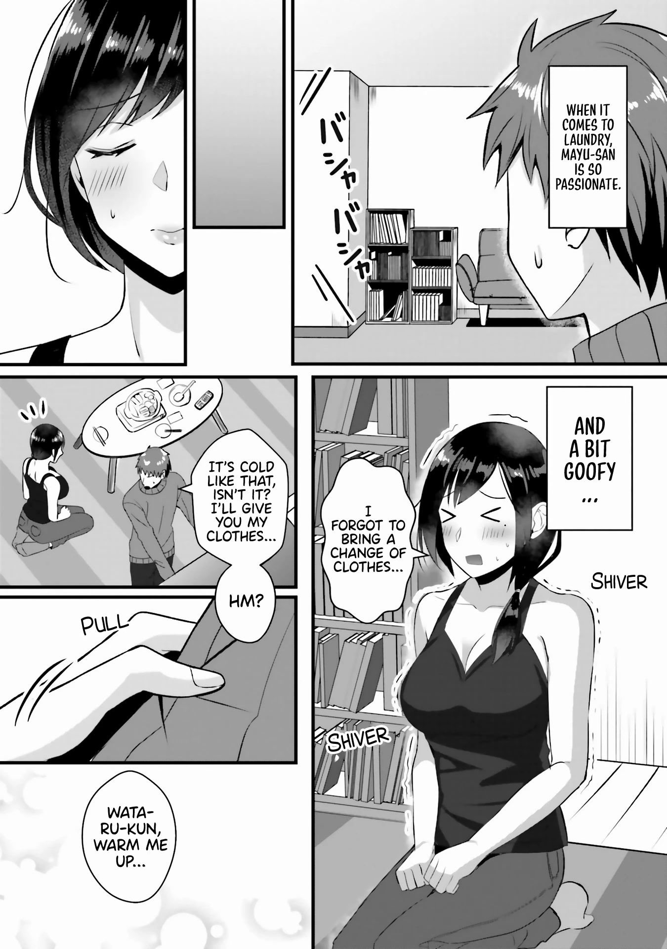 If My Girlfriend had Big Boobs... Oppai Anthology Comic Chapter 2 page 10 - Chapter 2: Beloved Girlfriend from the Dry Cleaning Service - mono