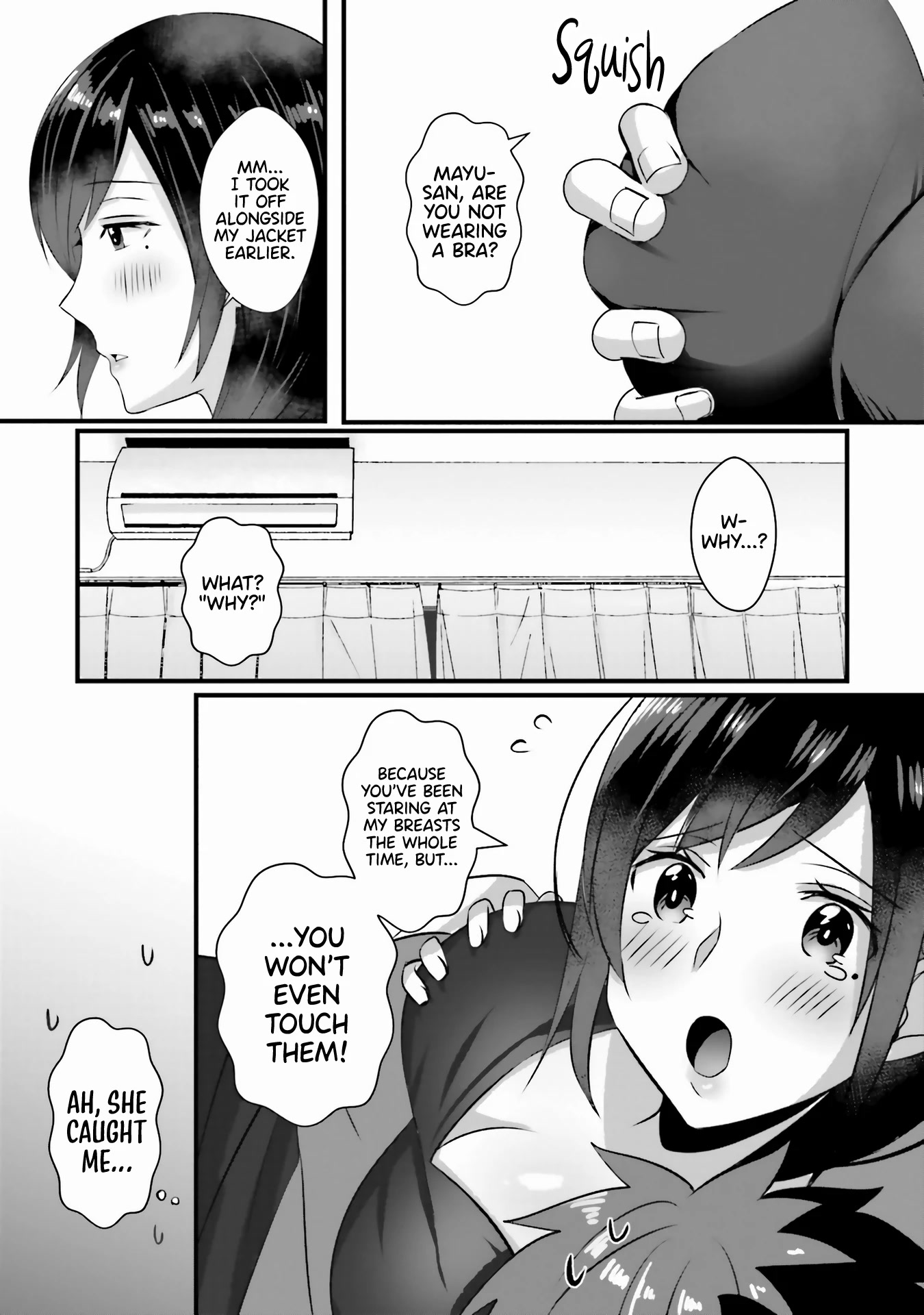 If My Girlfriend had Big Boobs... Oppai Anthology Comic Chapter 2 page 12 - Chapter 2: Beloved Girlfriend from the Dry Cleaning Service - mono