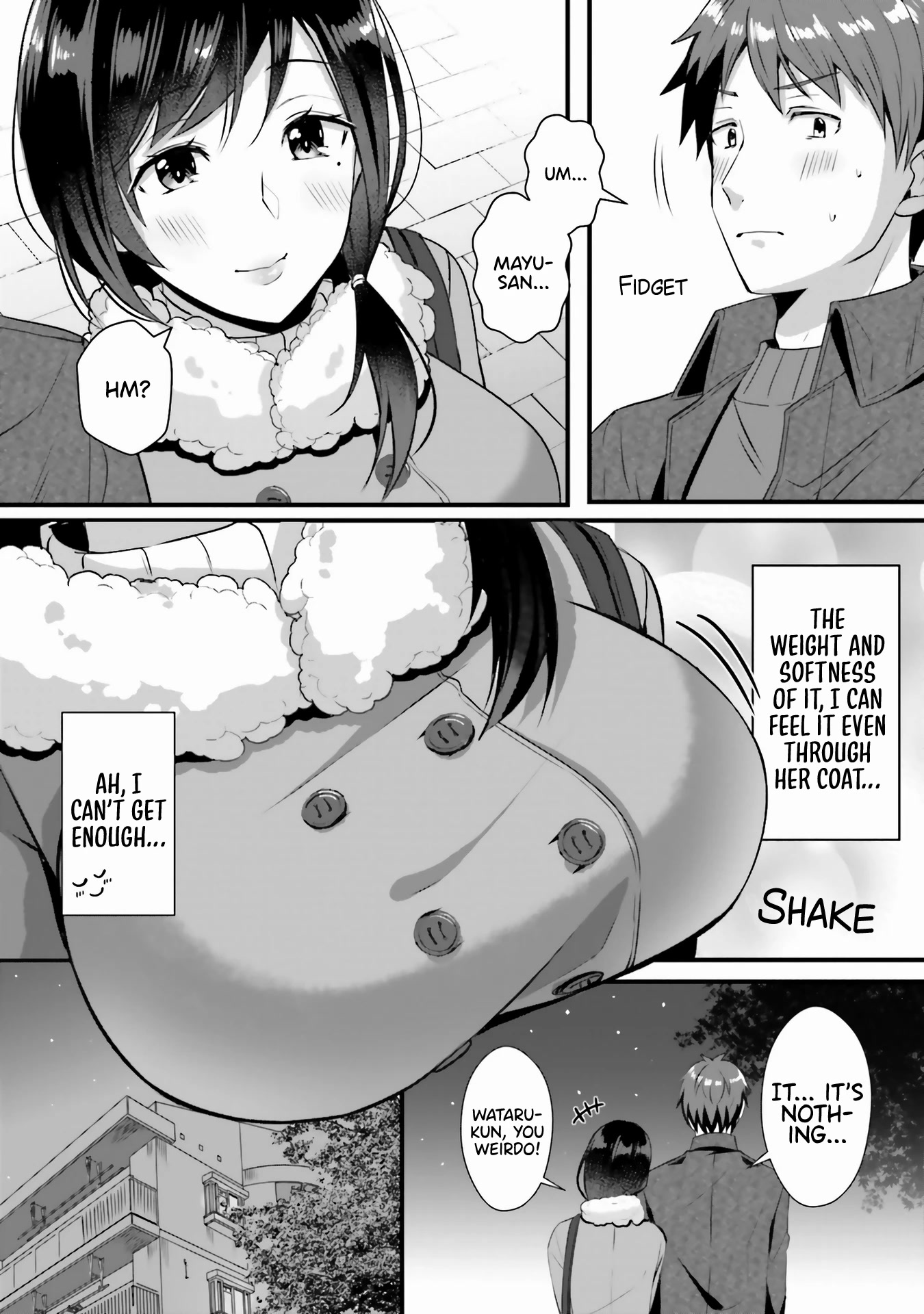If My Girlfriend had Big Boobs... Oppai Anthology Comic Chapter 2 page 8 - Chapter 2: Beloved Girlfriend from the Dry Cleaning Service - mono