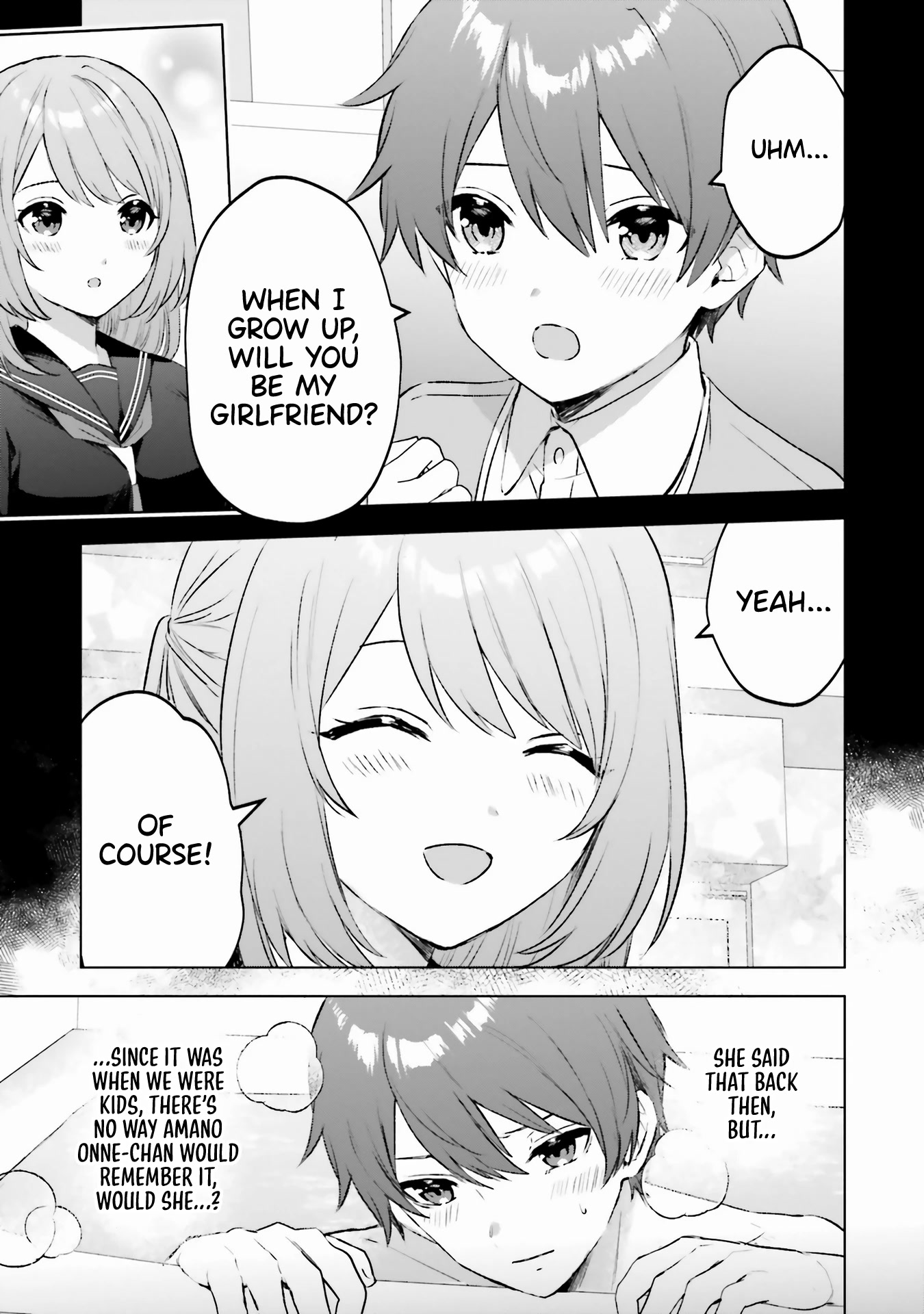 If My Girlfriend had Big Boobs... Oppai Anthology Comic Chapter 7 page 12 - Chapter 7: Do you like a sweet older-sister type girlfriend? - Itose Neme [END]
